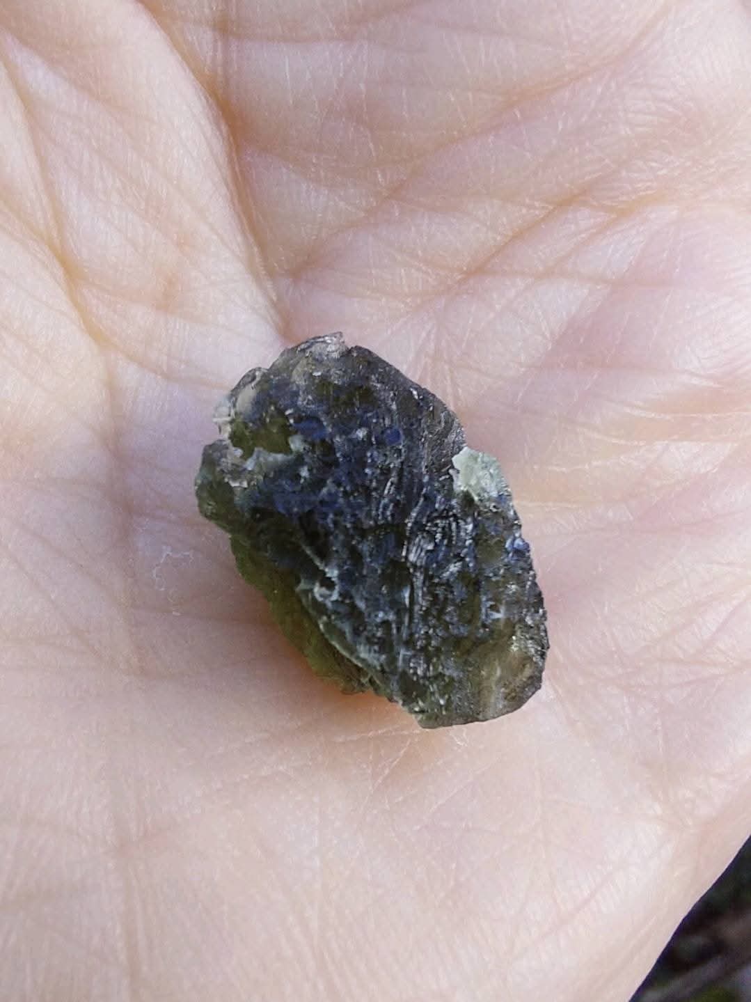 Moldavite Piece, 2.05g. Tektite (Ref: 912)