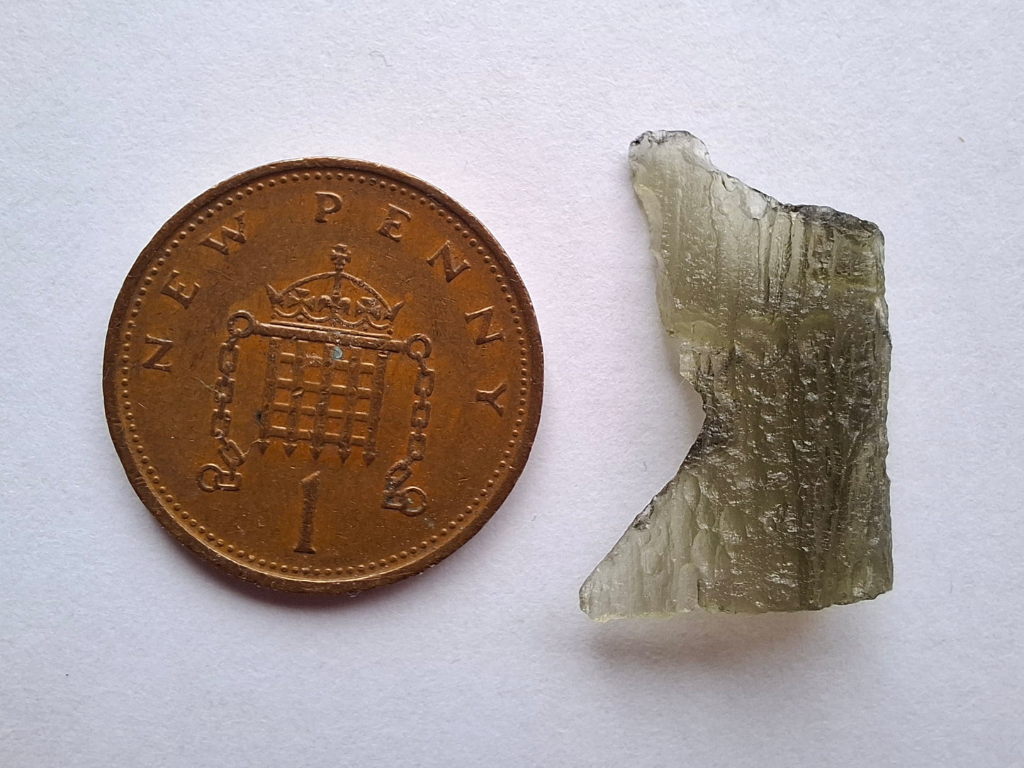 Moldavite Piece, 1.07g, Tektite (Ref: 1394)