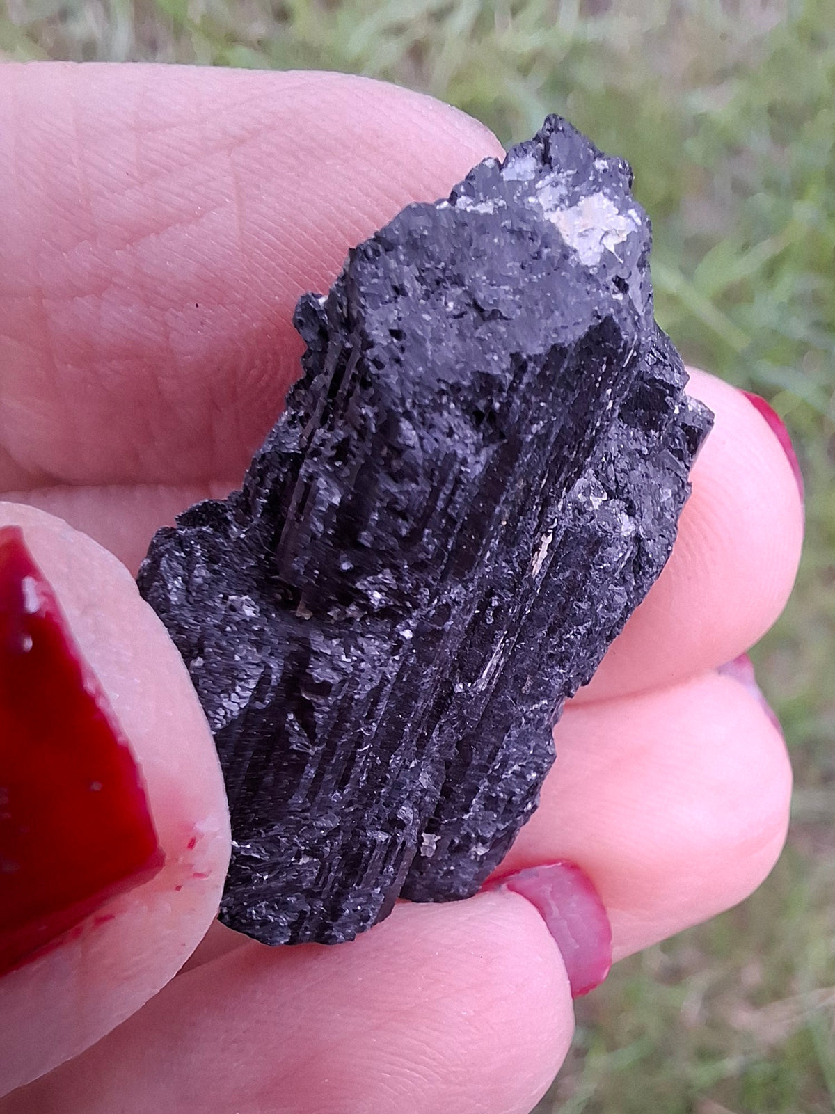 Black Tourmaline RAW, 6.68g, Crystal (Ref: RBT18)
