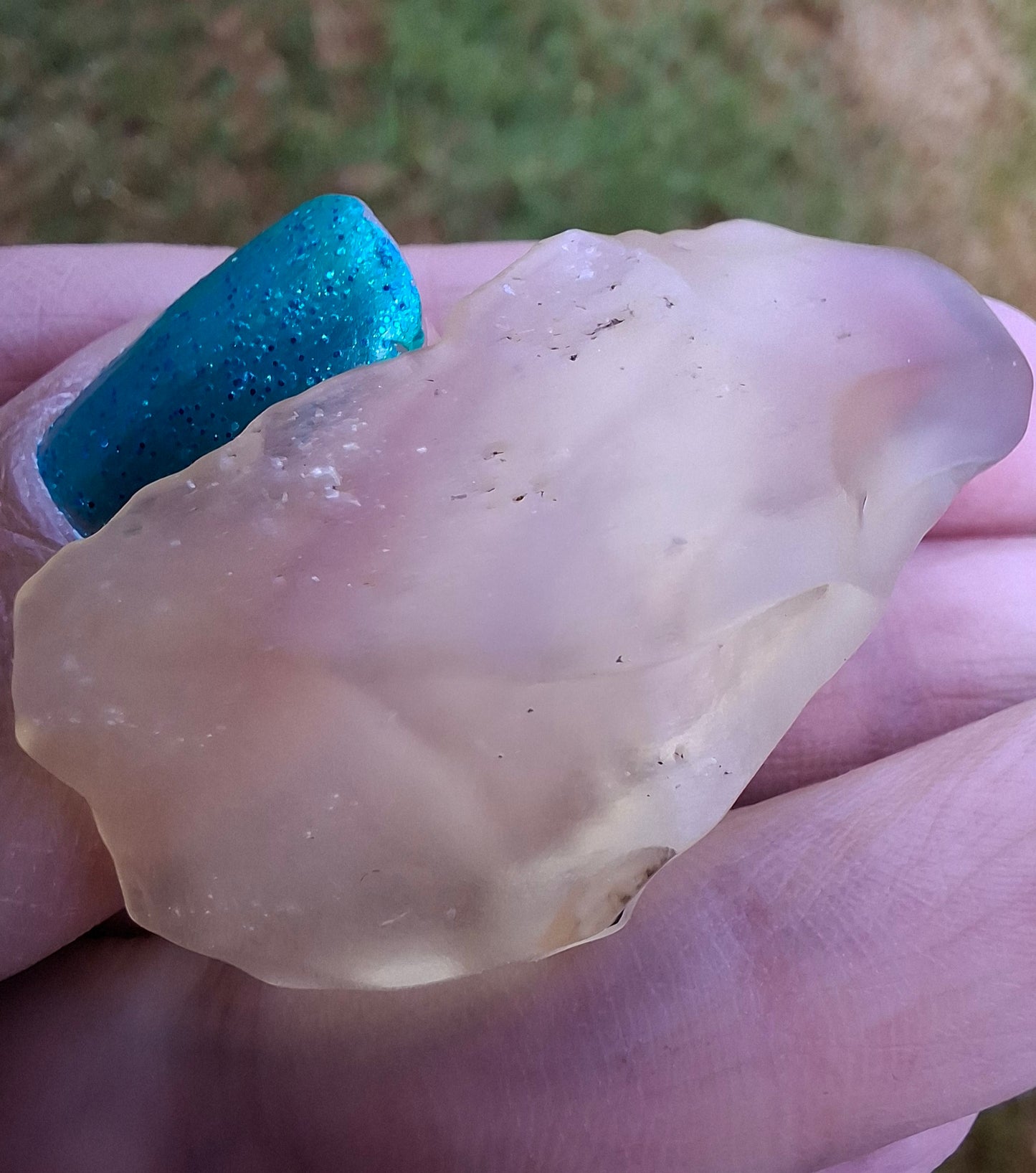 Libyan Desert Glass Piece, 12.08g, Tektite