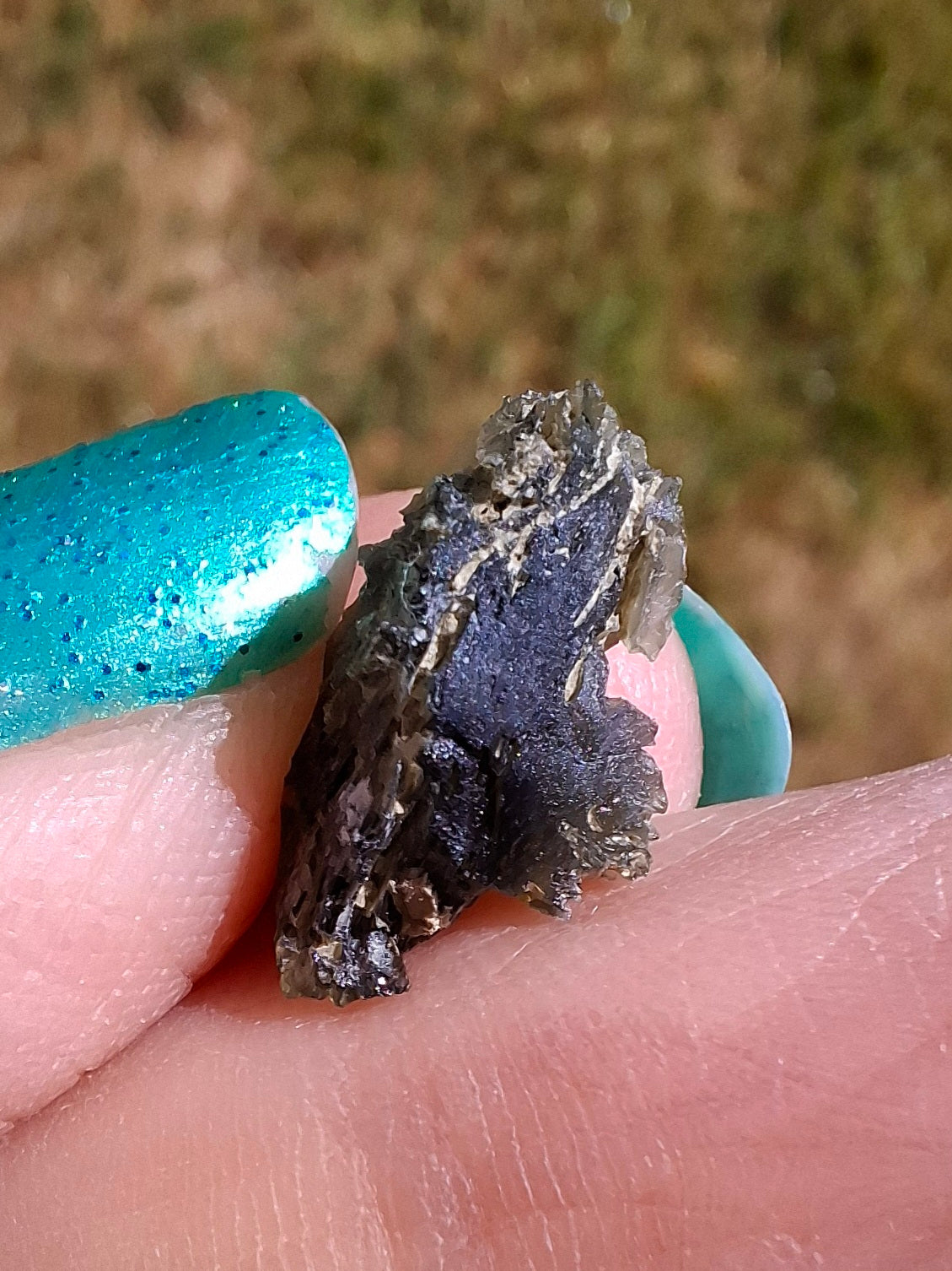 Moldavite Piece, 1.07g, Tektite (Ref: 1422)