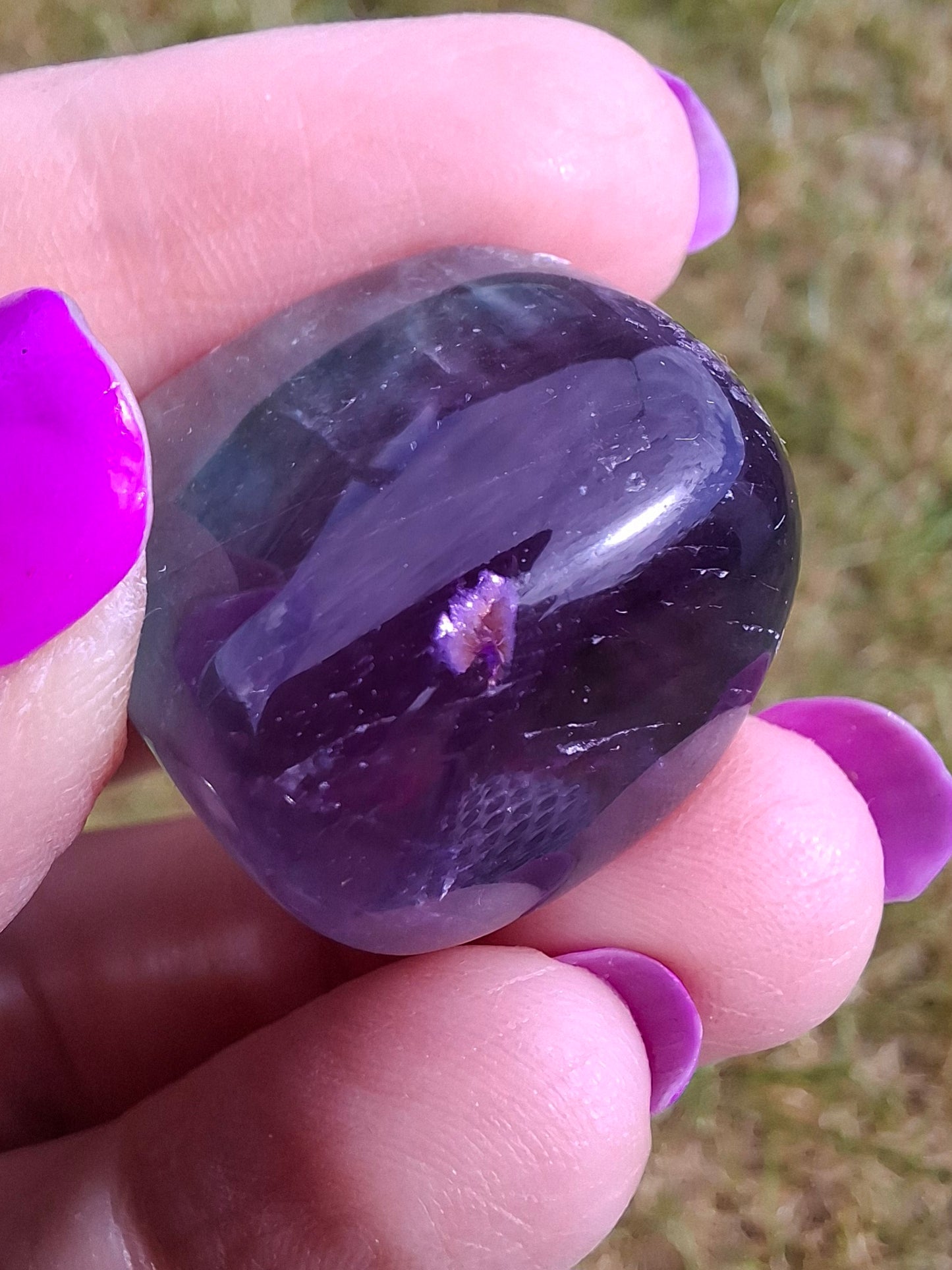 Fluorite, Tumble Stone, Crystal (Ref: T55)