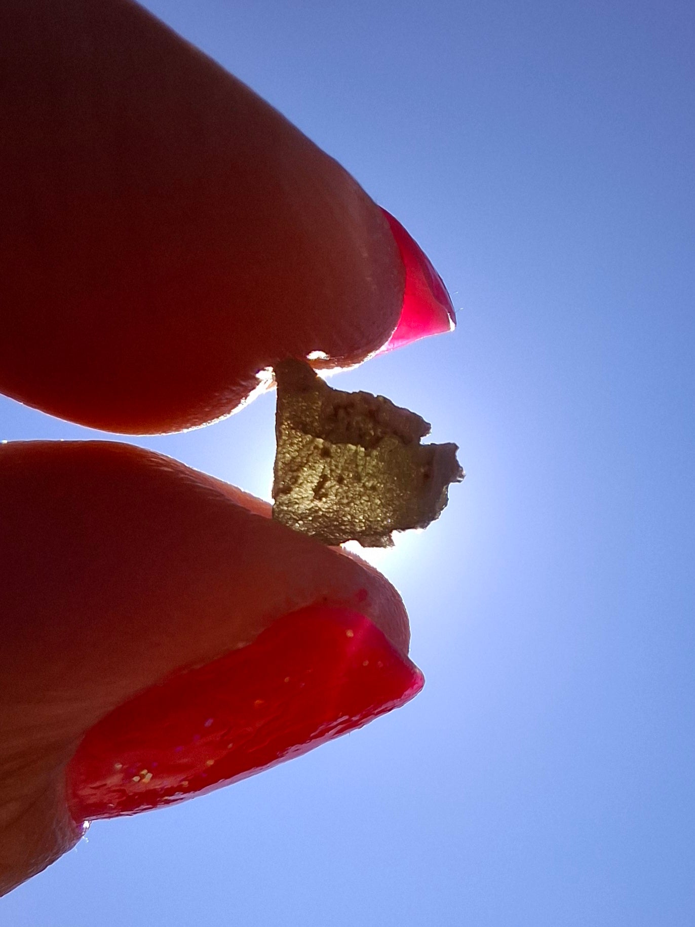 Moldavite Piece, SNOWFLAKE, FROSTED, BRUSNA, 0.36g, Tektite (Ref: 1506)