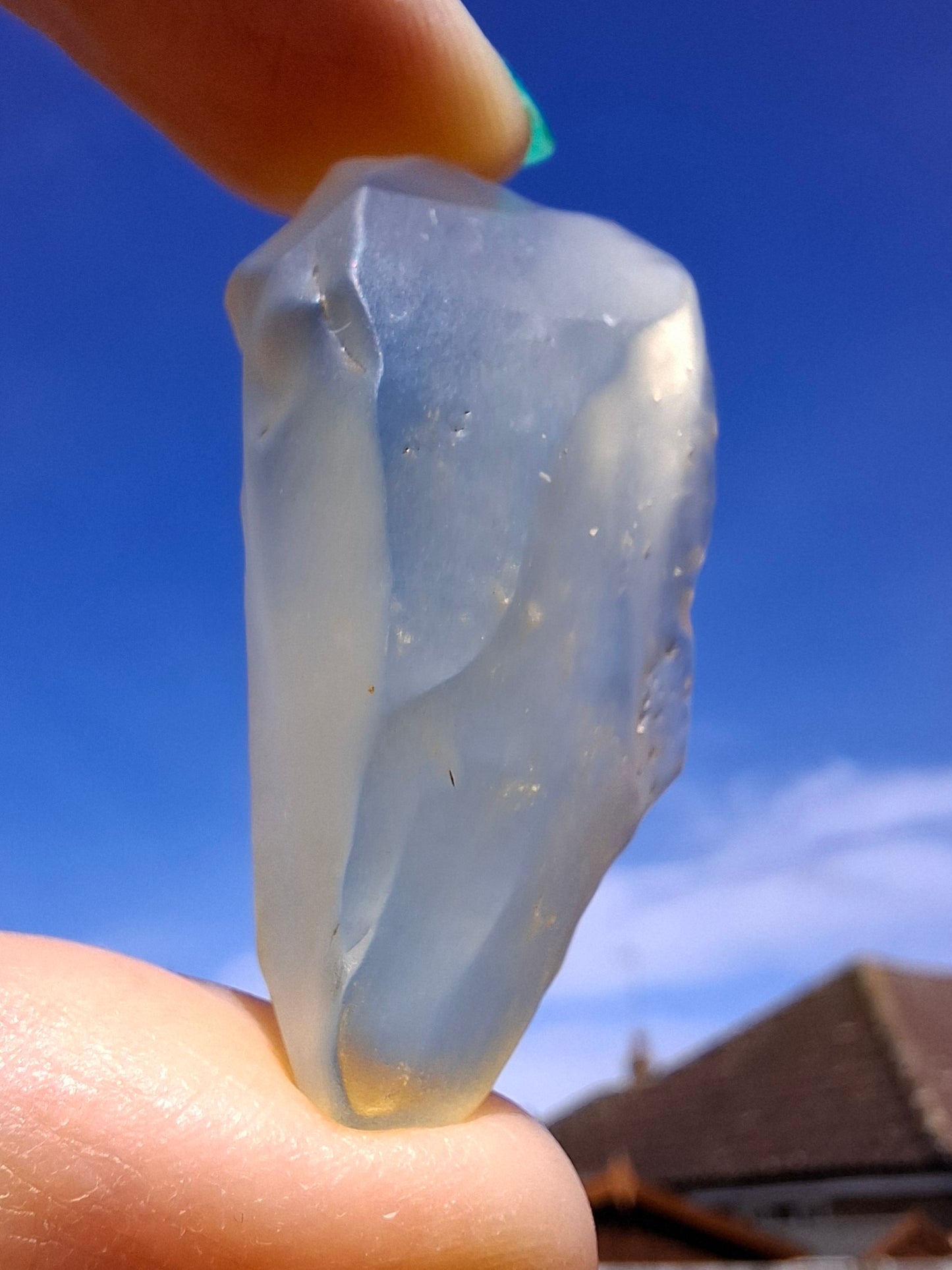 Libyan Desert Glass Piece, 12.08g, Tektite