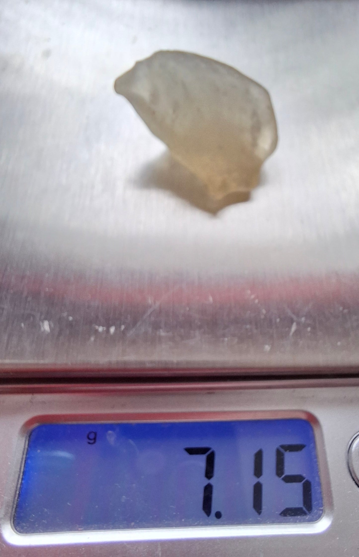 Libyan Desert Glass Piece, 7.15g, Tektite