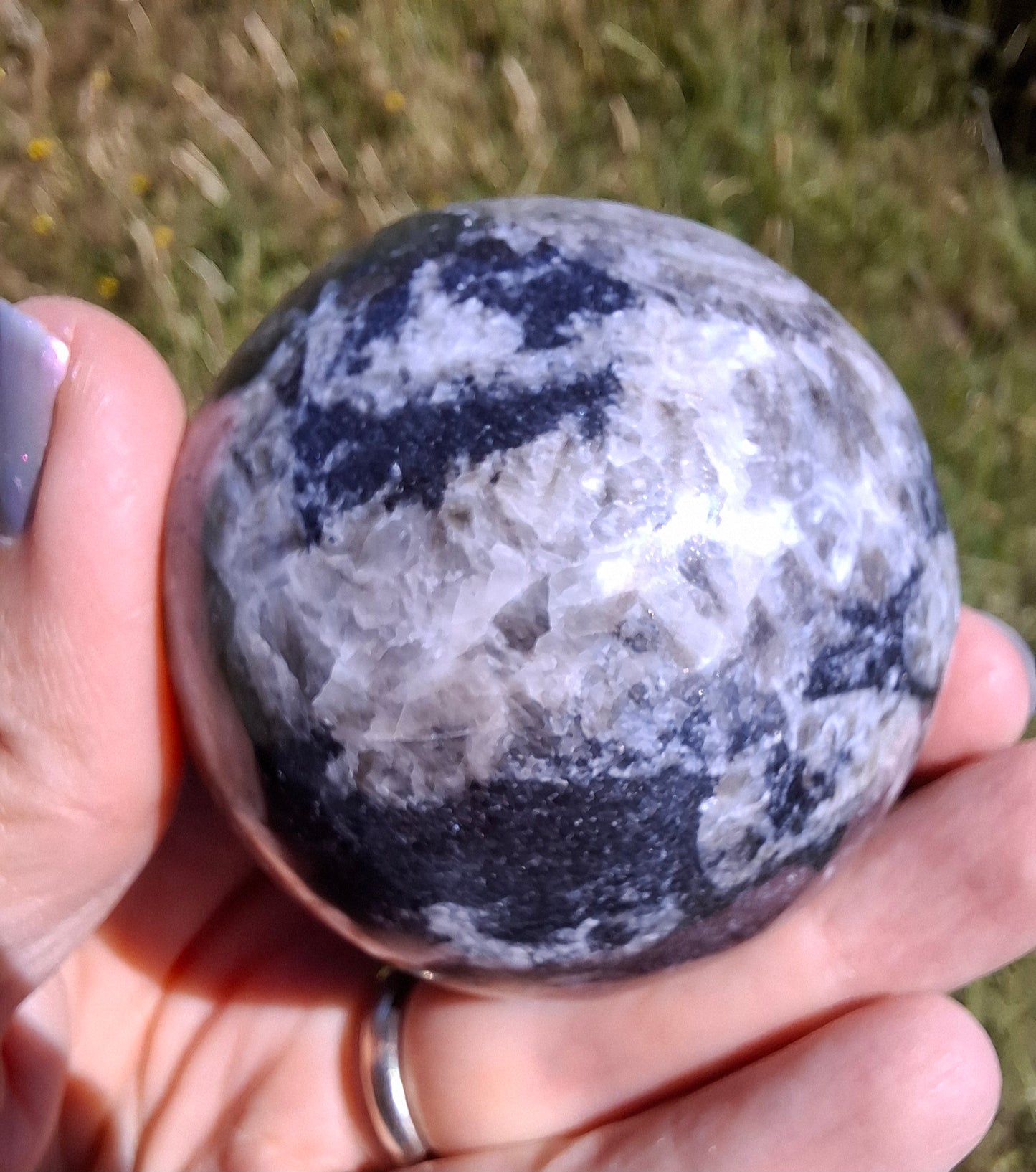 Orthoceras Sphere, Fossil (Ref: OS2)