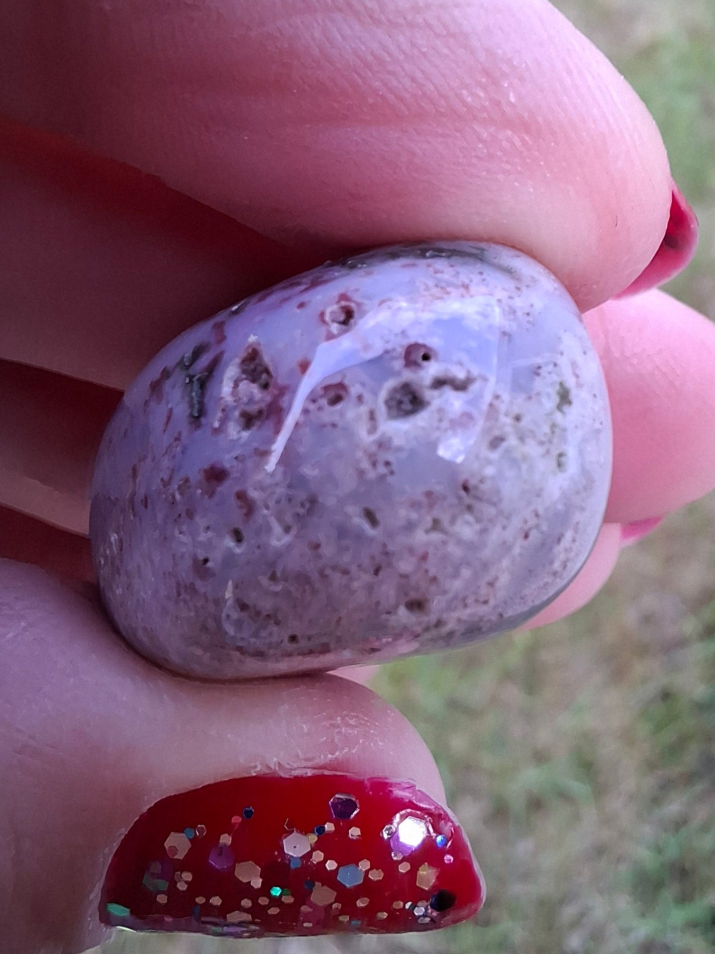 Ocean Jasper, Tumble Stone, Crystal (Ref: T203)