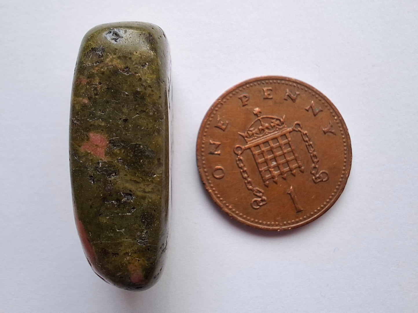 Unakite, Tumble Stone, Crystal (Ref: T184)