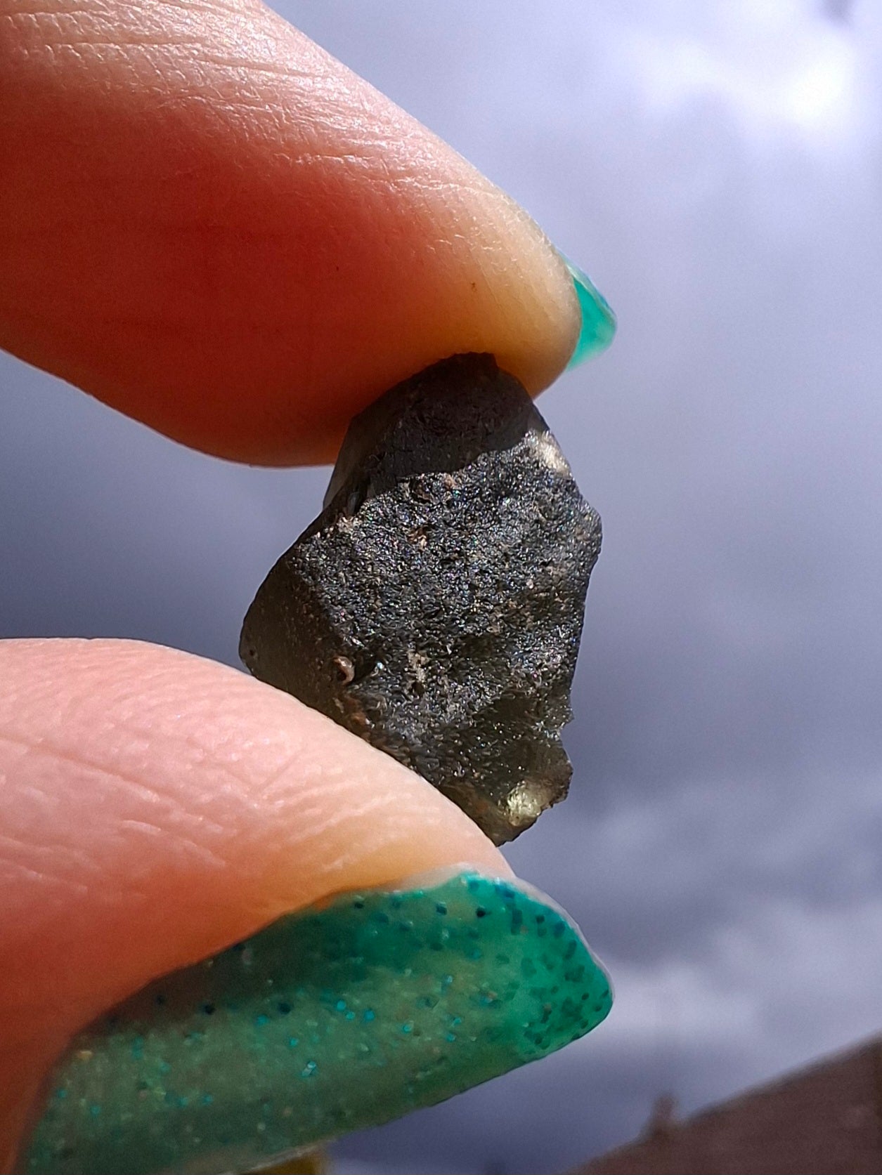 Moldavite Piece, 1.52g, Tektite (Ref: 1425)