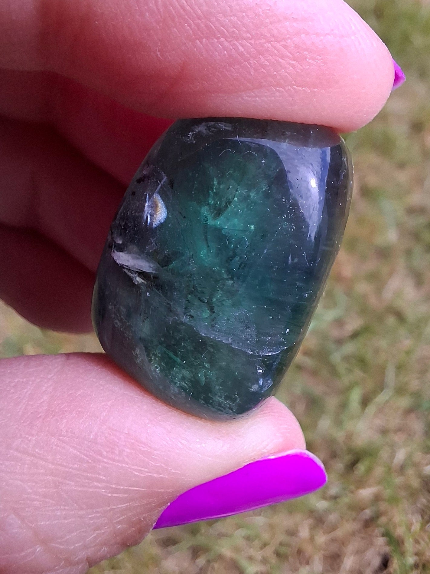 Fluorite, Tumble Stone, Crystal (Ref: T57)