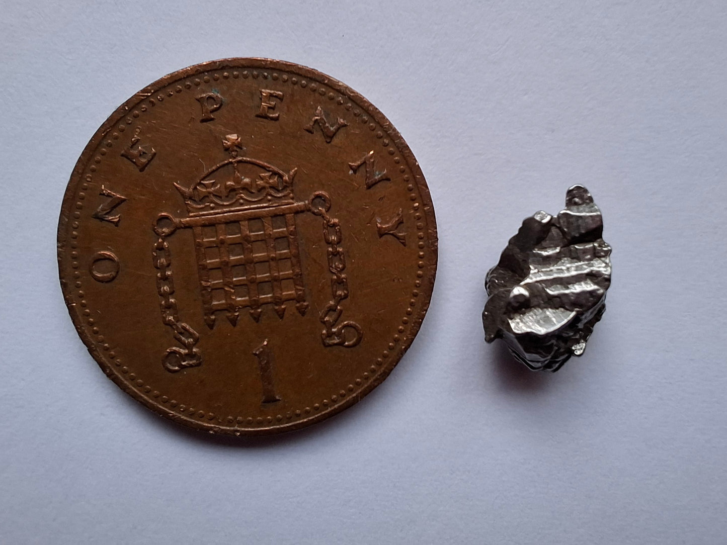 Campo del Cielo, 0.87g, Nickel Iron Meteorite (Ref: C4)