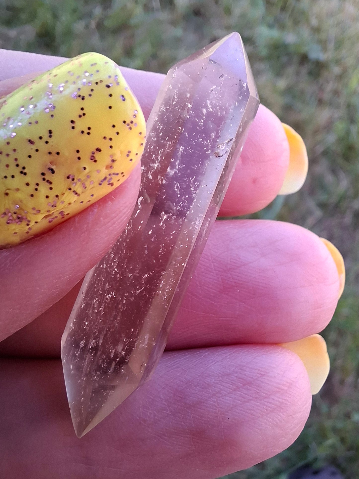 Libyan Desert Glass DT Carving, 4.22g, Tektite (Ref: LDT6)