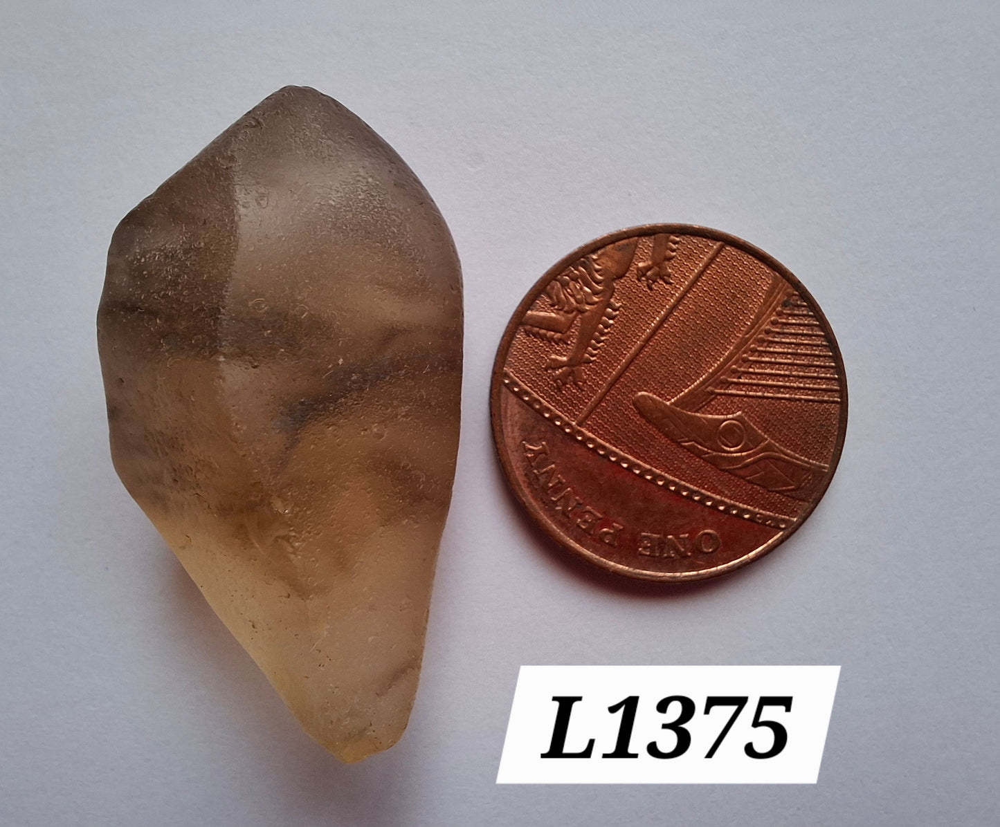 Libyan Desert Glass (darker) Piece, 7.38g, Tektite (Ref: L1375)