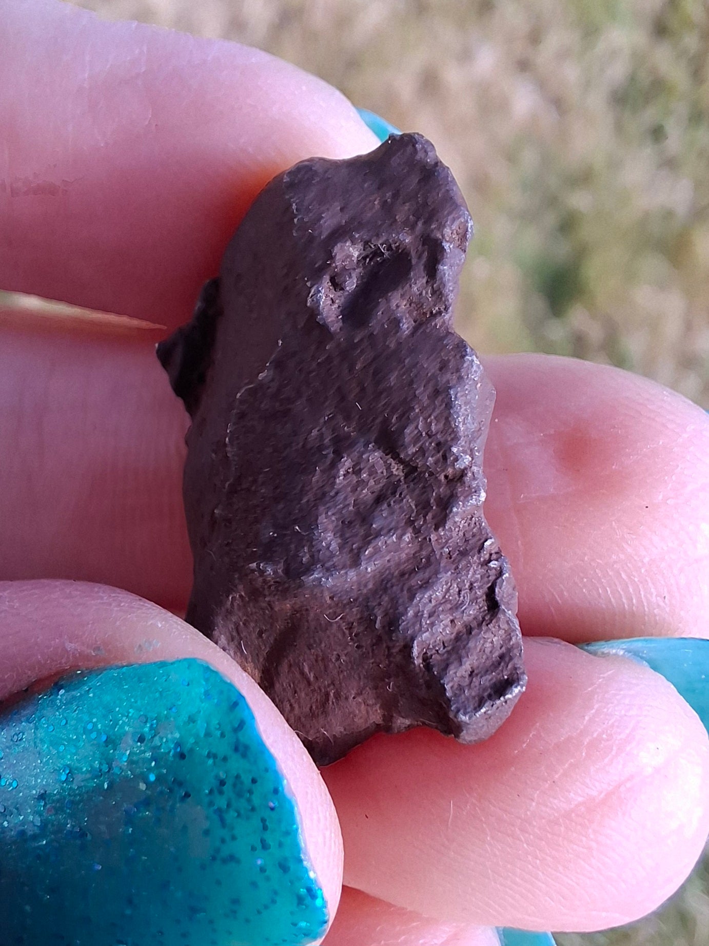 Gebel Kamil Iron Meteorite, 12.80g (Ref: K33)