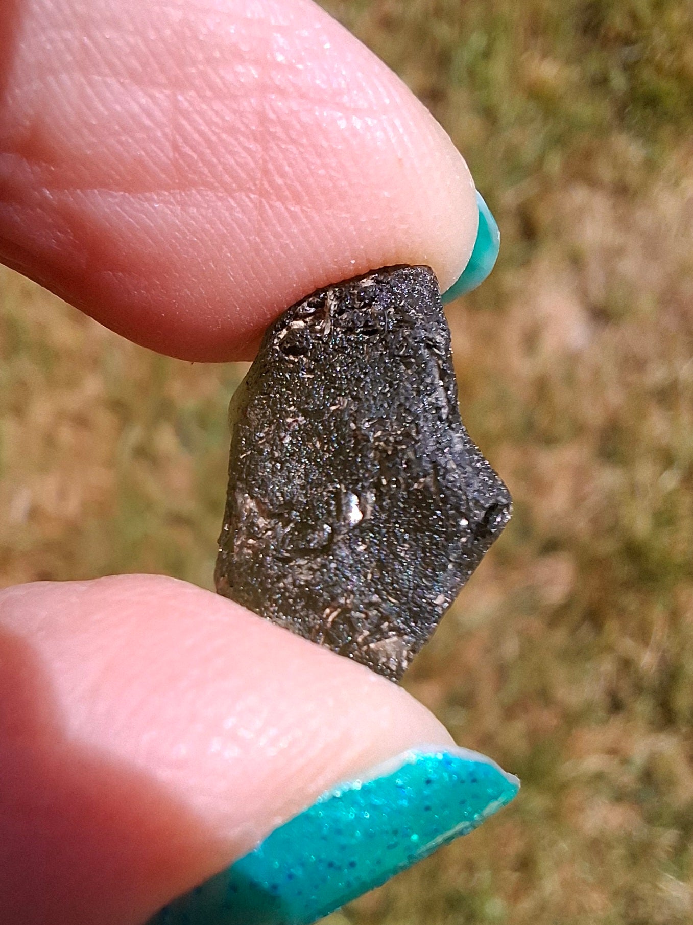 Moldavite Piece, 1.52g, Tektite (Ref: 1425)