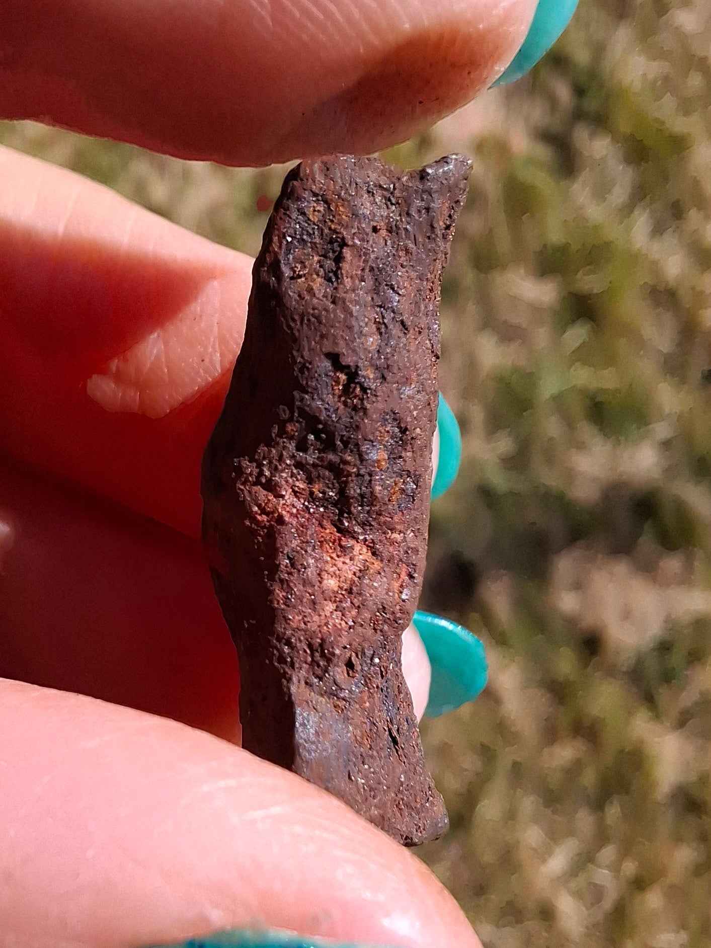 Gebel Kamil Iron Meteorite, 13.75g (Ref: K42)