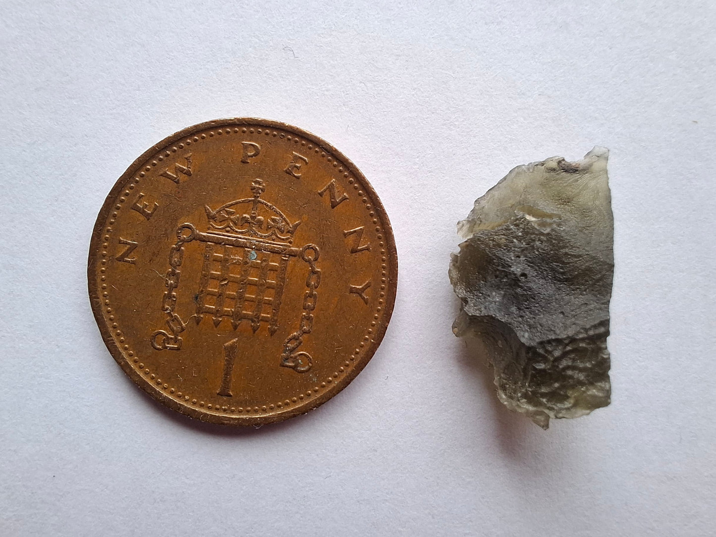 Moldavite Piece, 1.16g, Tektite (Ref: 1393)