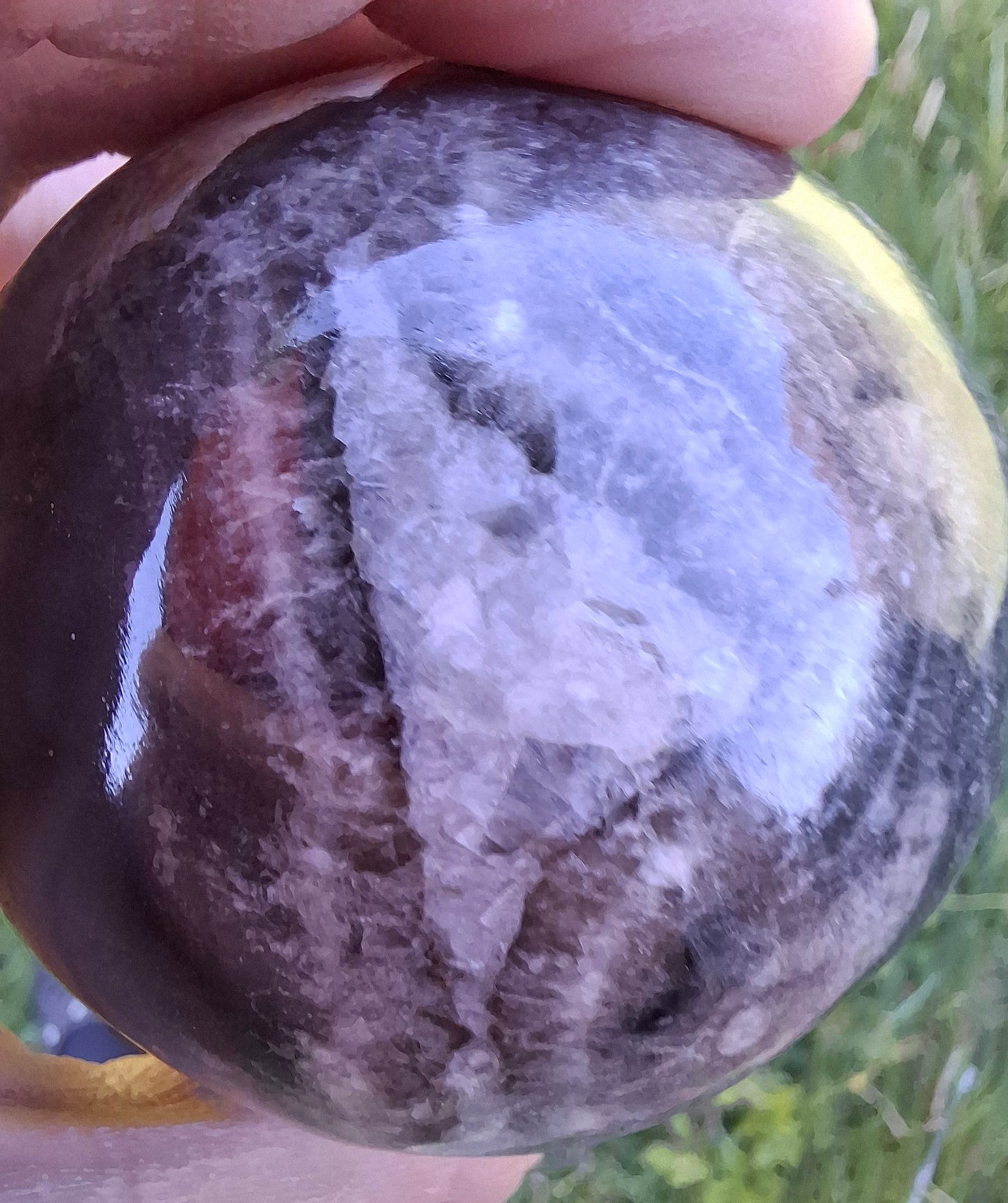 Orthoceras Sphere, Fossil (Ref: OS3)