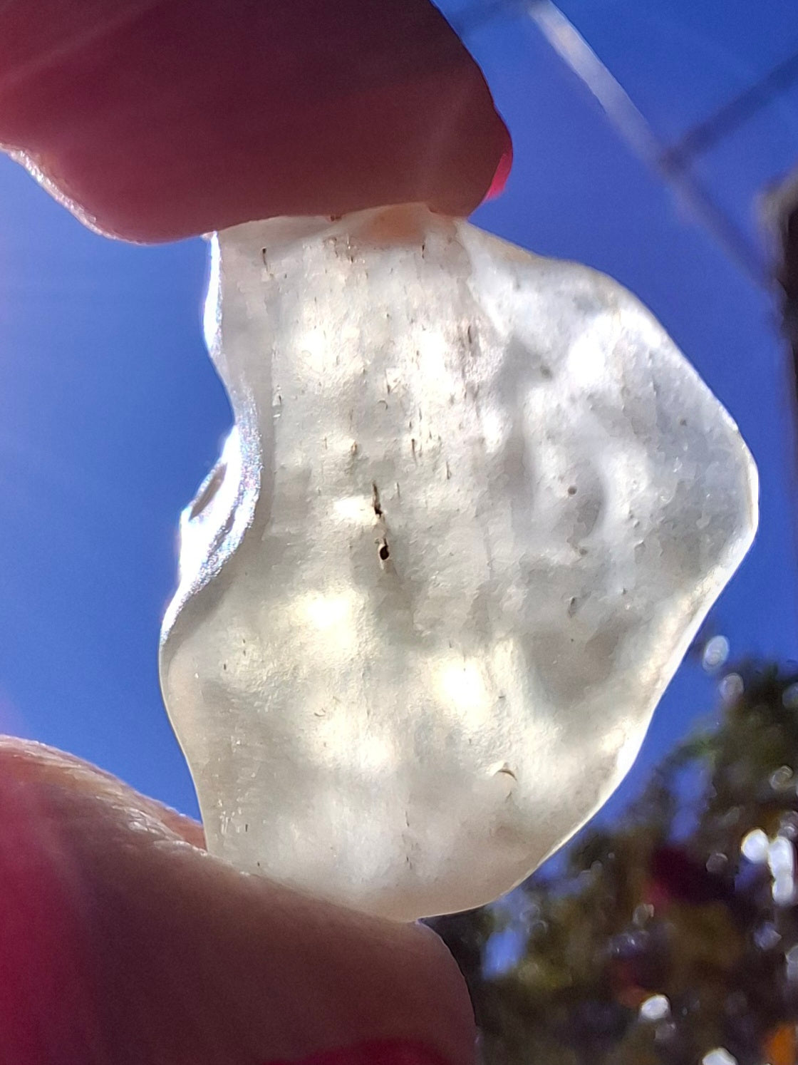 Libyan Desert Glass Piece, 5.70g, Tektite