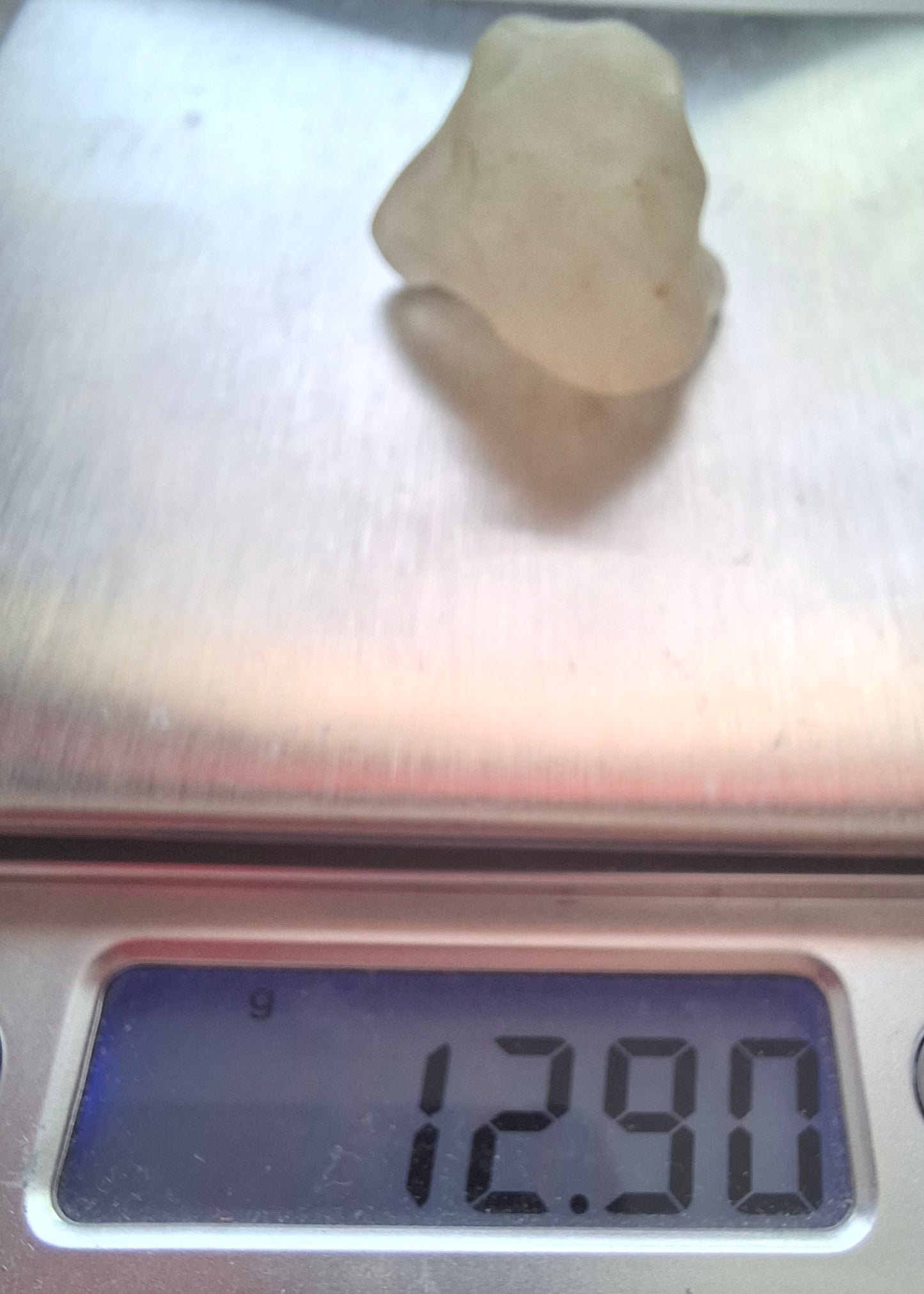 Libyan Desert Glass Piece, 12.90g, Tektite (Ref: LE243)