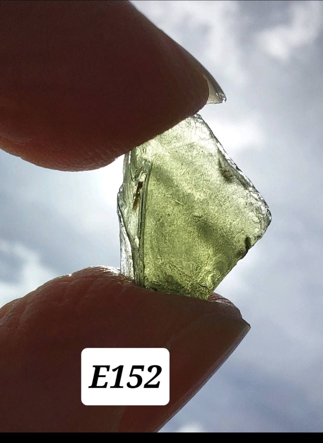 Moldavite Piece, 0.92g, Tektite (Ref: E152)