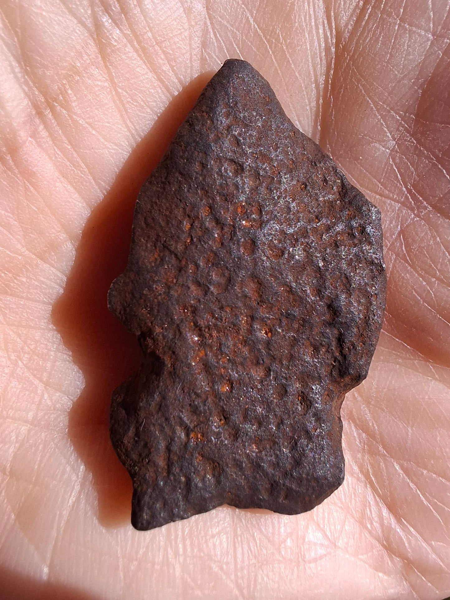 Gebel Kamil Iron Meteorite, 17.54g (Ref: K49)