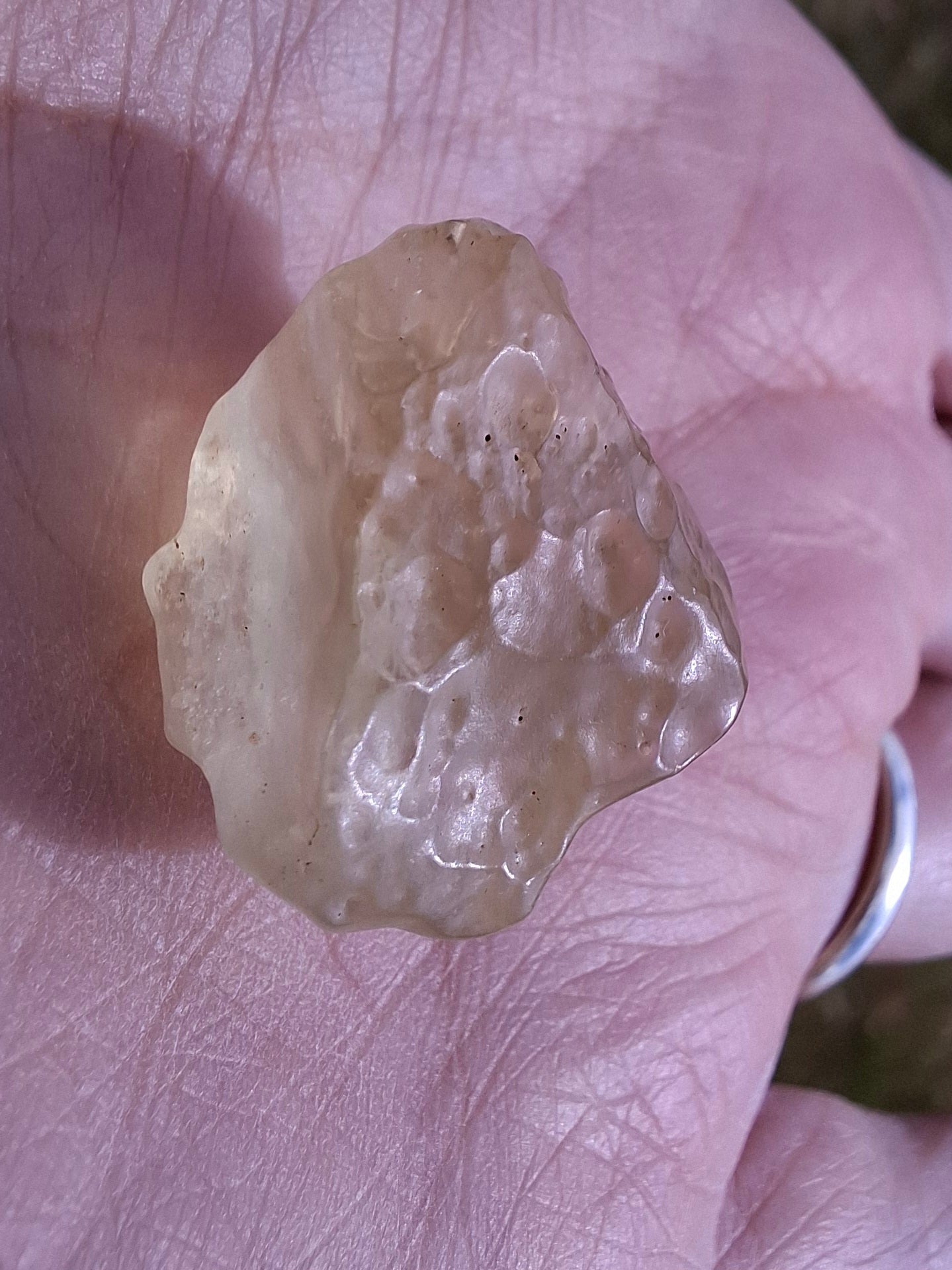 Libyan Desert Glass Piece, 5.58g, Tektite