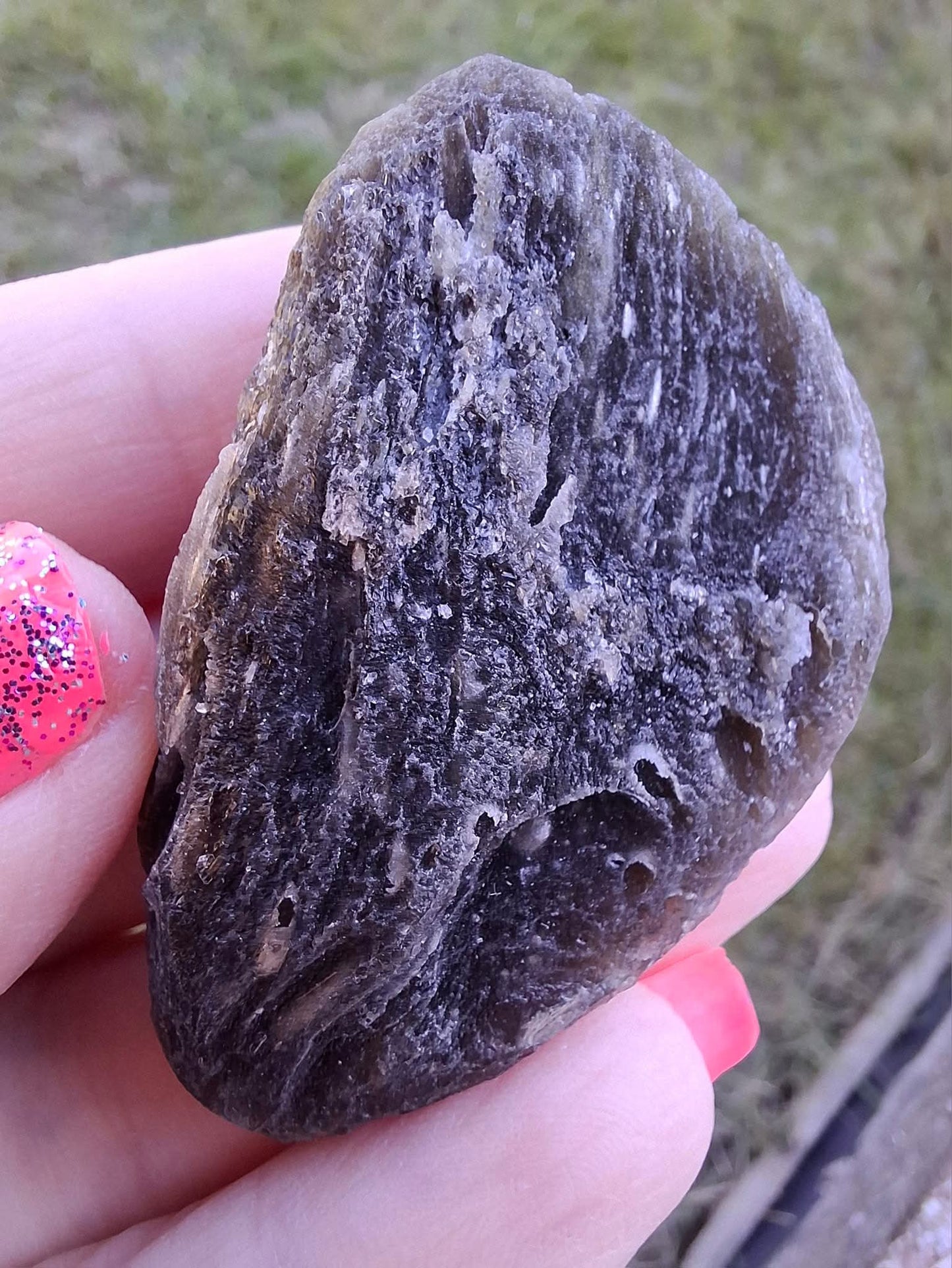 Moldavite Piece, NESMEN HURKA,  26.87g, Tektite (Ref: 1170)