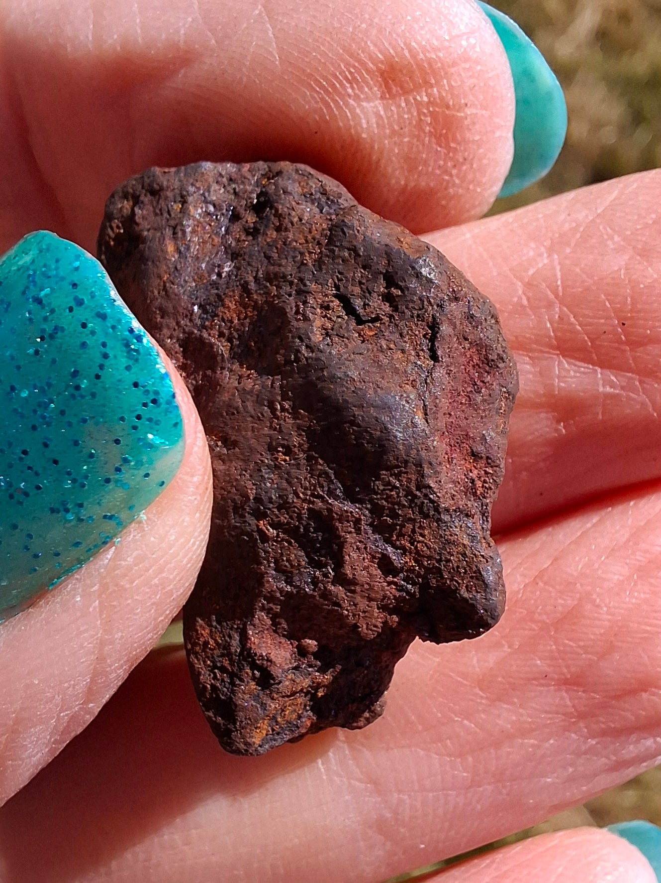 Gebel Kamil Iron Meteorite, 13.75g (Ref: K42)