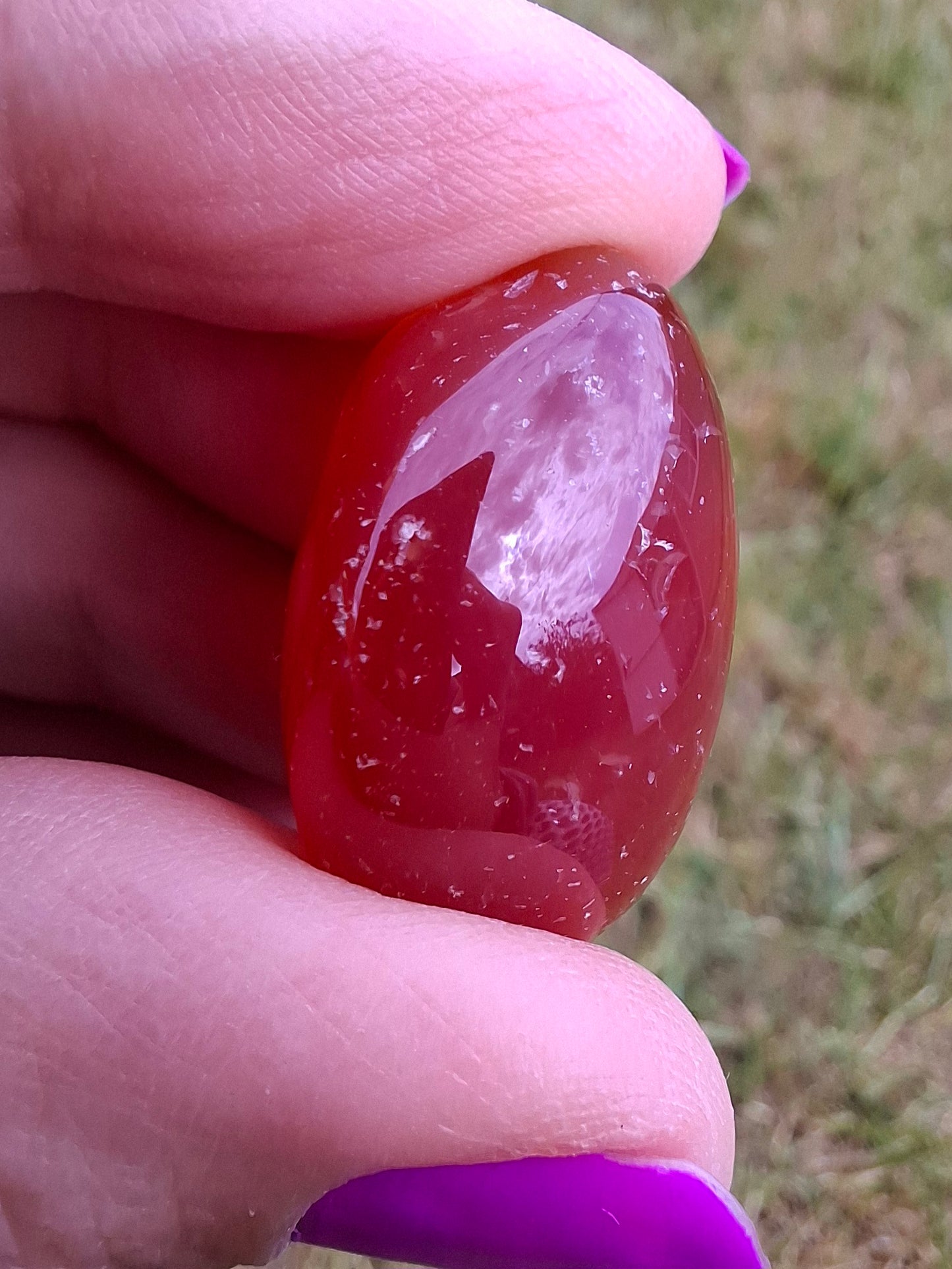 Carnelian, Tumble Stone, Crystal (Ref: T61)