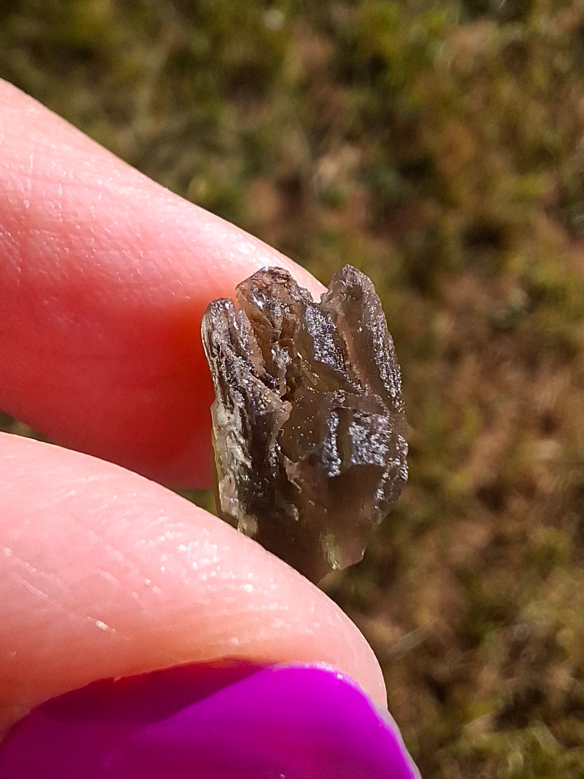 Moldavite Piece, 1.00g, Tektite (Ref: 1442)