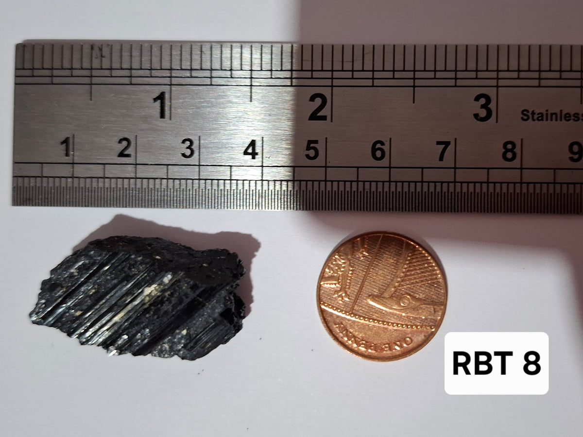 Black Tourmaline RAW, 8.73g, Crystal (Ref: RBT8)