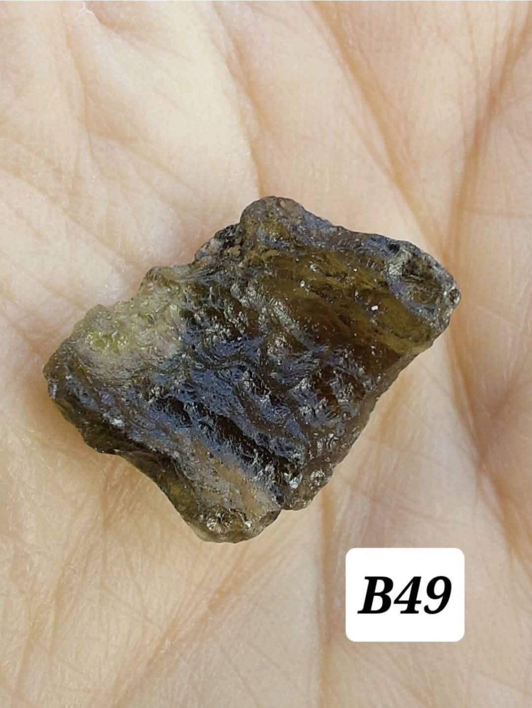 Moldavite Piece, 1.48g, Tektite (Ref: B49)