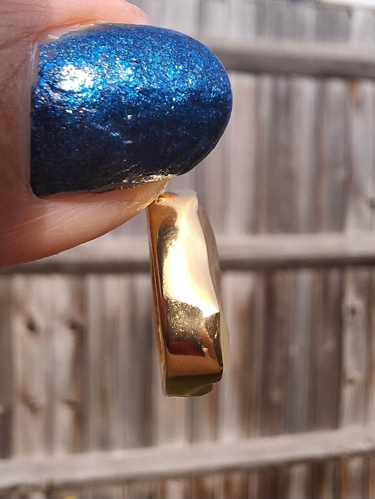 Libyan Desert Glass Pendant, 14K GOLD Plated, Tektite (Ref: LP125)