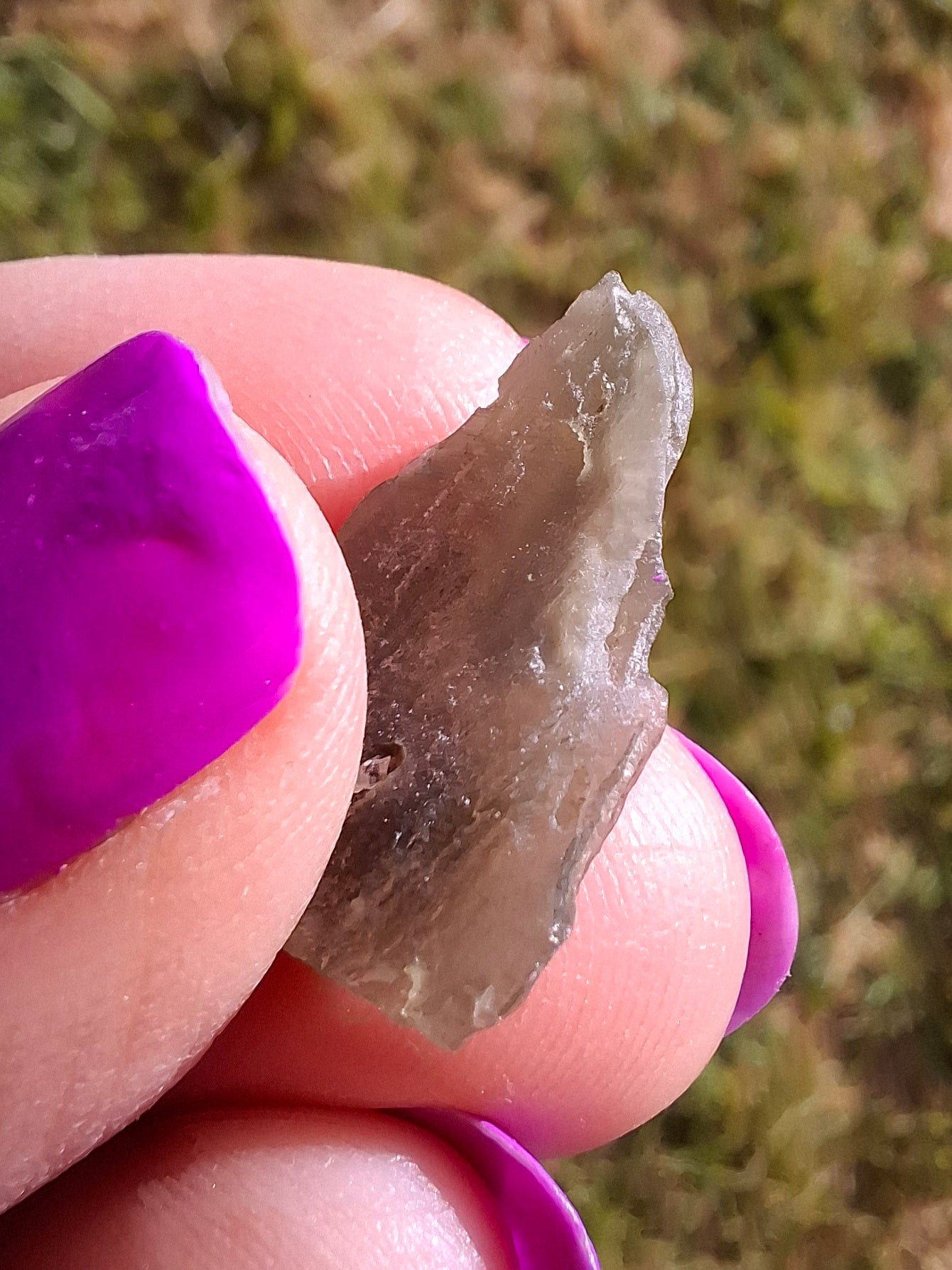 Moldavite Piece, 1.30g, Tektite (Ref: 1434)