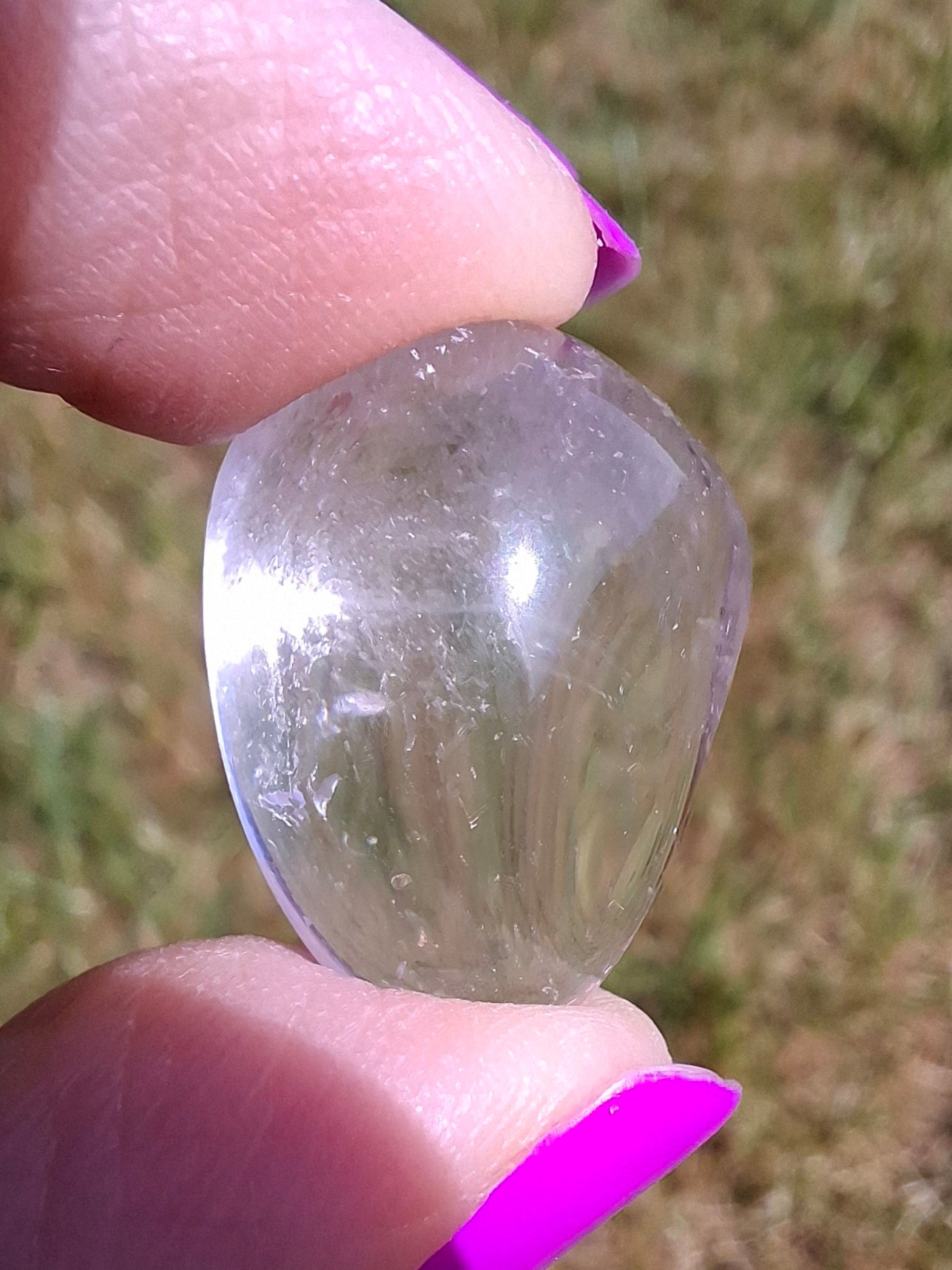 Clear Quartz, Tumble Stone, Crystal (Ref: T30)