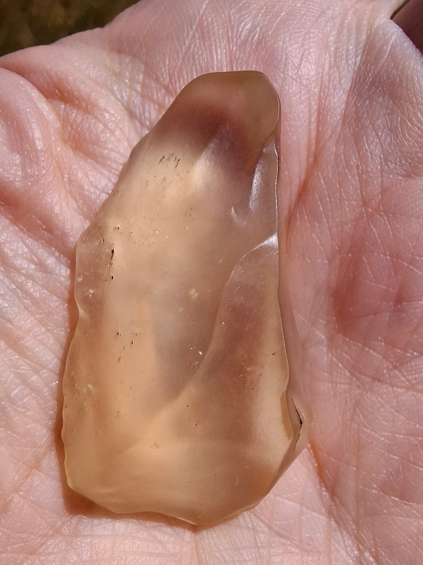 Libyan Desert Glass Piece, 12.08g, Tektite