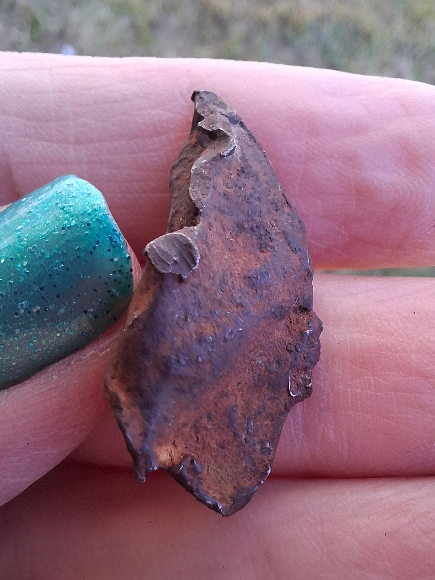 Gebel Kamil Iron Meteorite, 9.78g (Ref: K39)