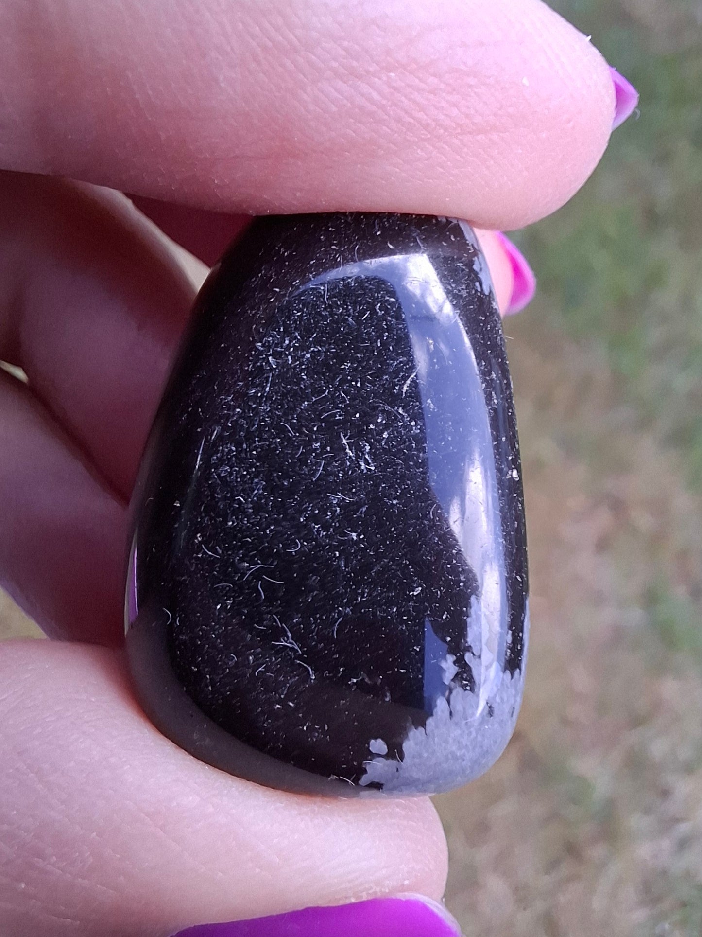 Snowflake Obsidian, Tumble Stone, Crystal (Ref: T99)