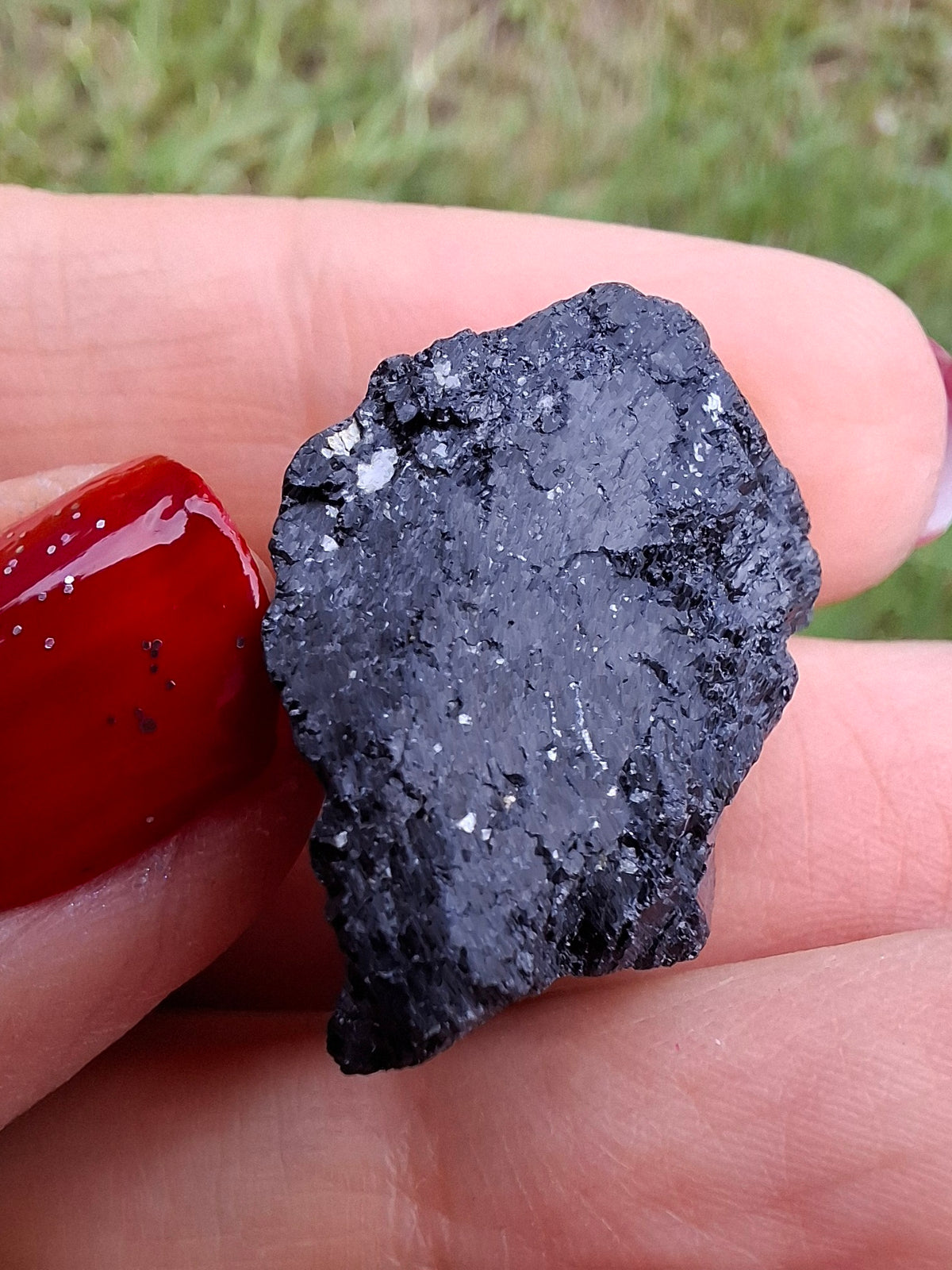Black Tourmaline RAW, 8.86g, Crystal (Ref: RBT3)
