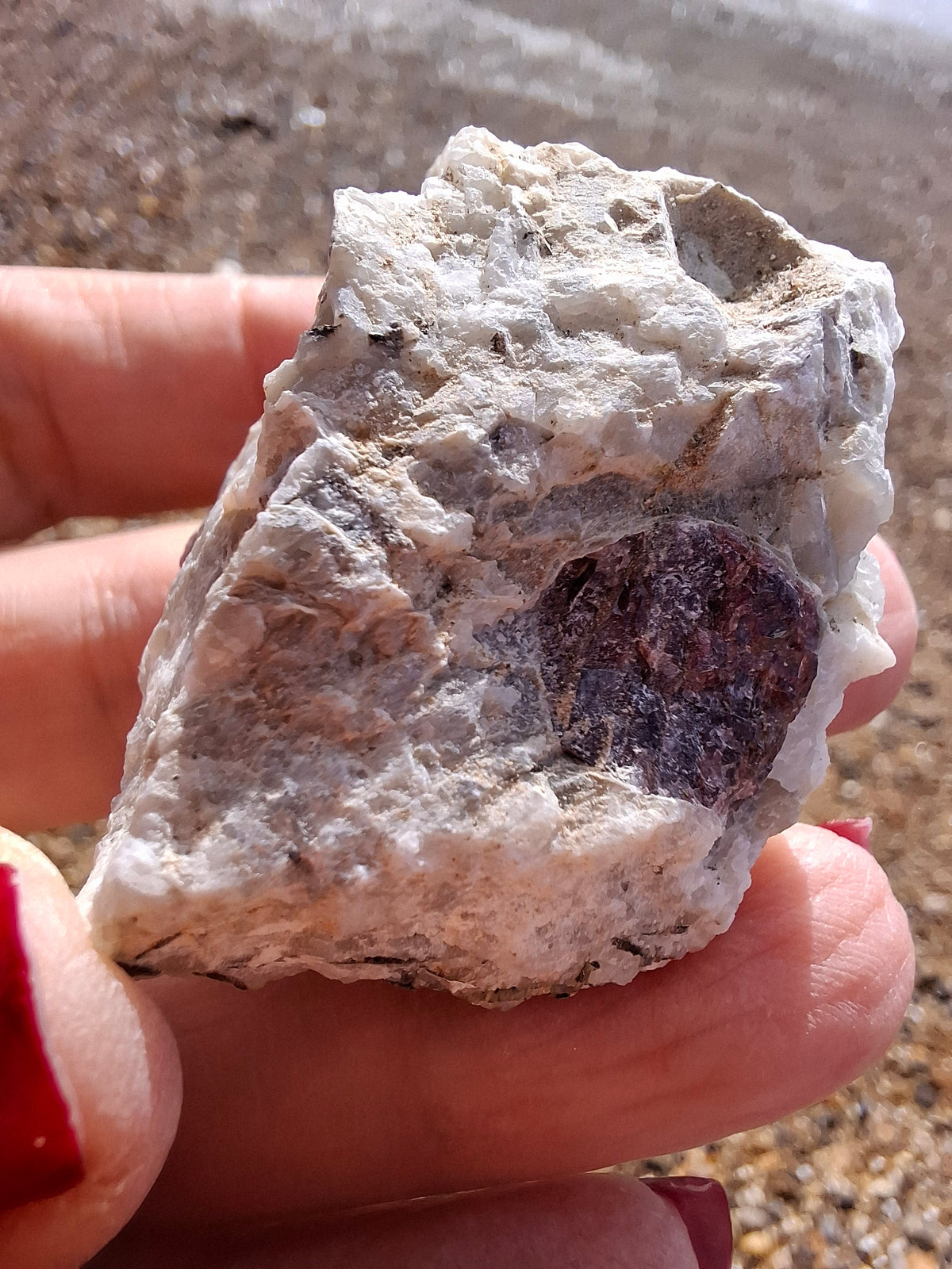 (Dig your own) Garnet in Matrix, Crystal (Ref: RG3)