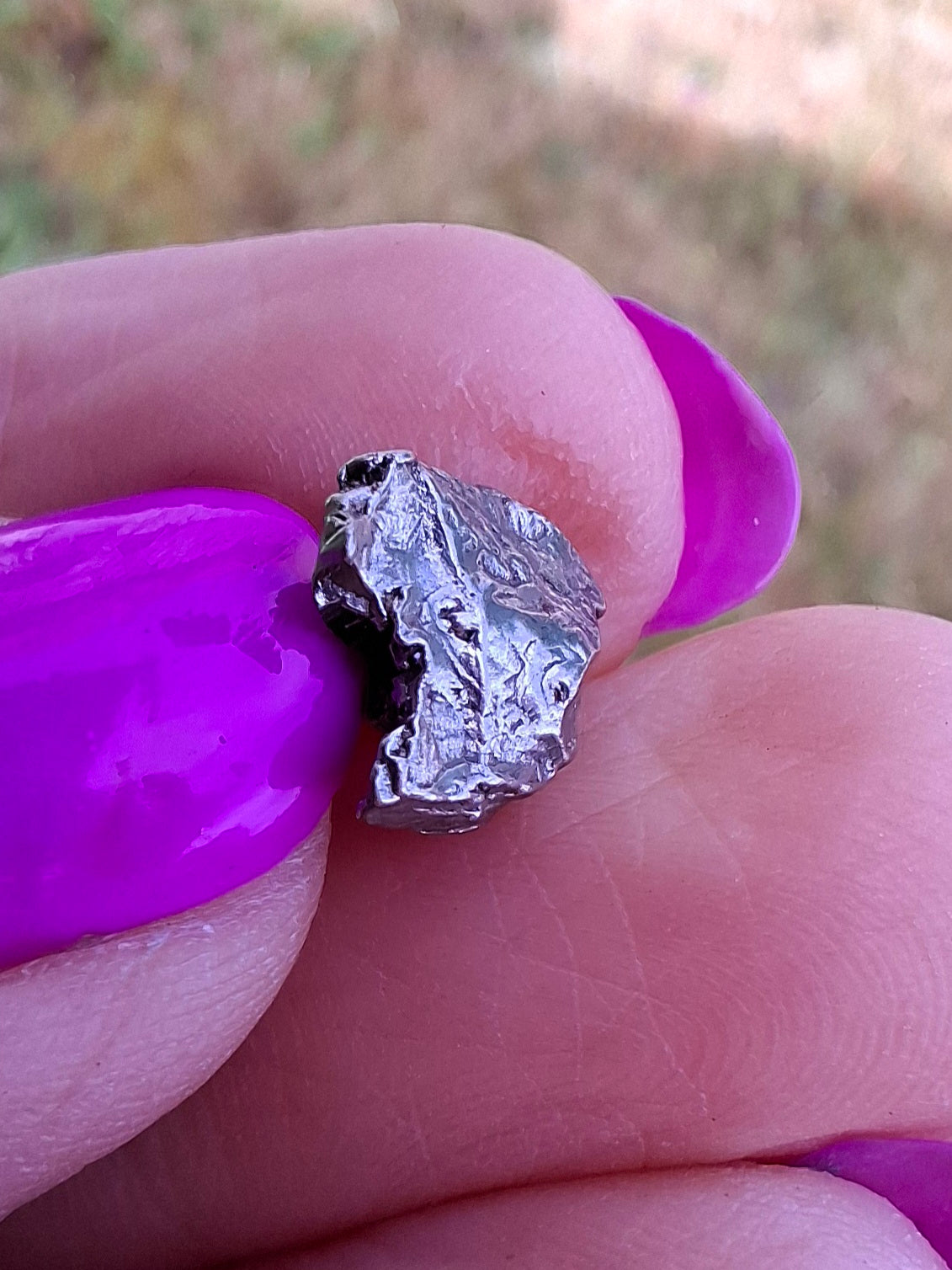 Campo del Cielo, 1.11g, Nickel Iron Meteorite (Ref: C15)