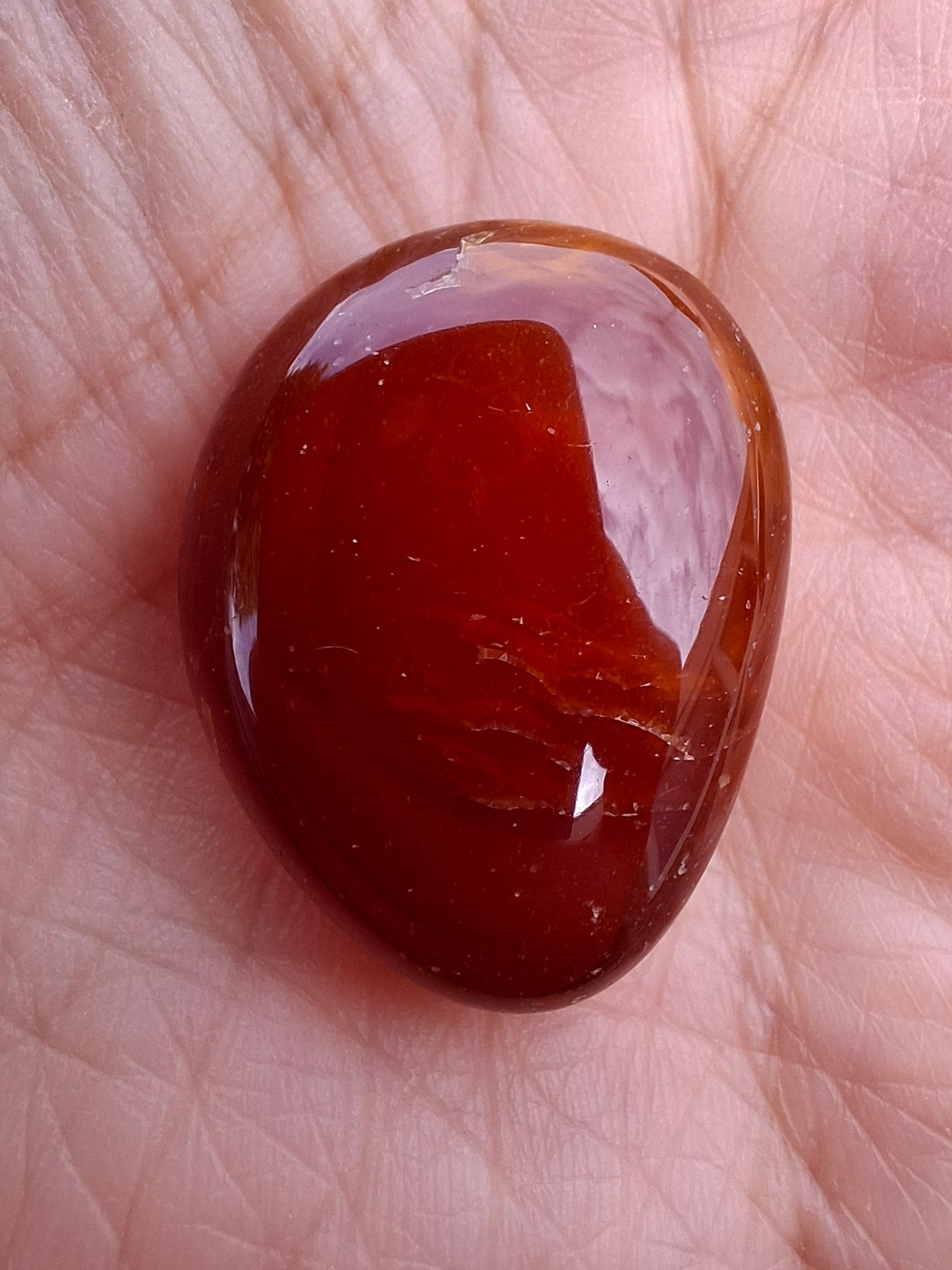 Carnelian, Tumble Stone, Crystal (Ref: T67)