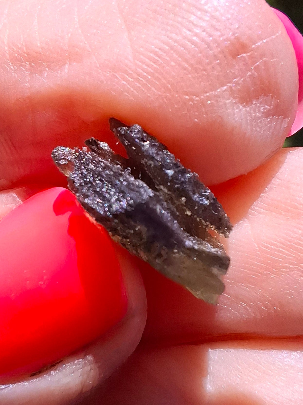 Moldavite Piece, 0.87g, Tektite (Ref: 231)