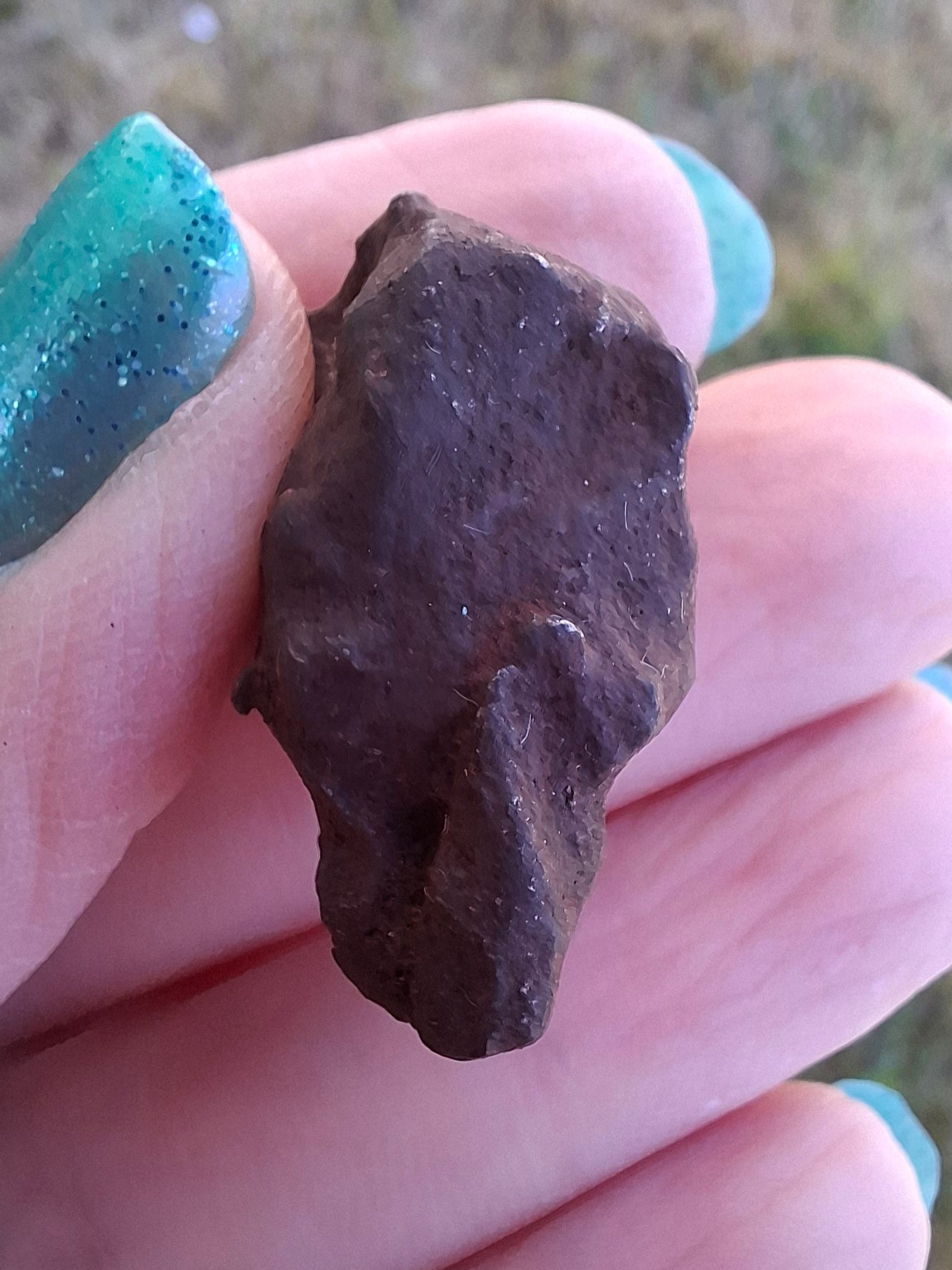 Gebel Kamil Iron Meteorite, 25.42g (Ref: K38)
