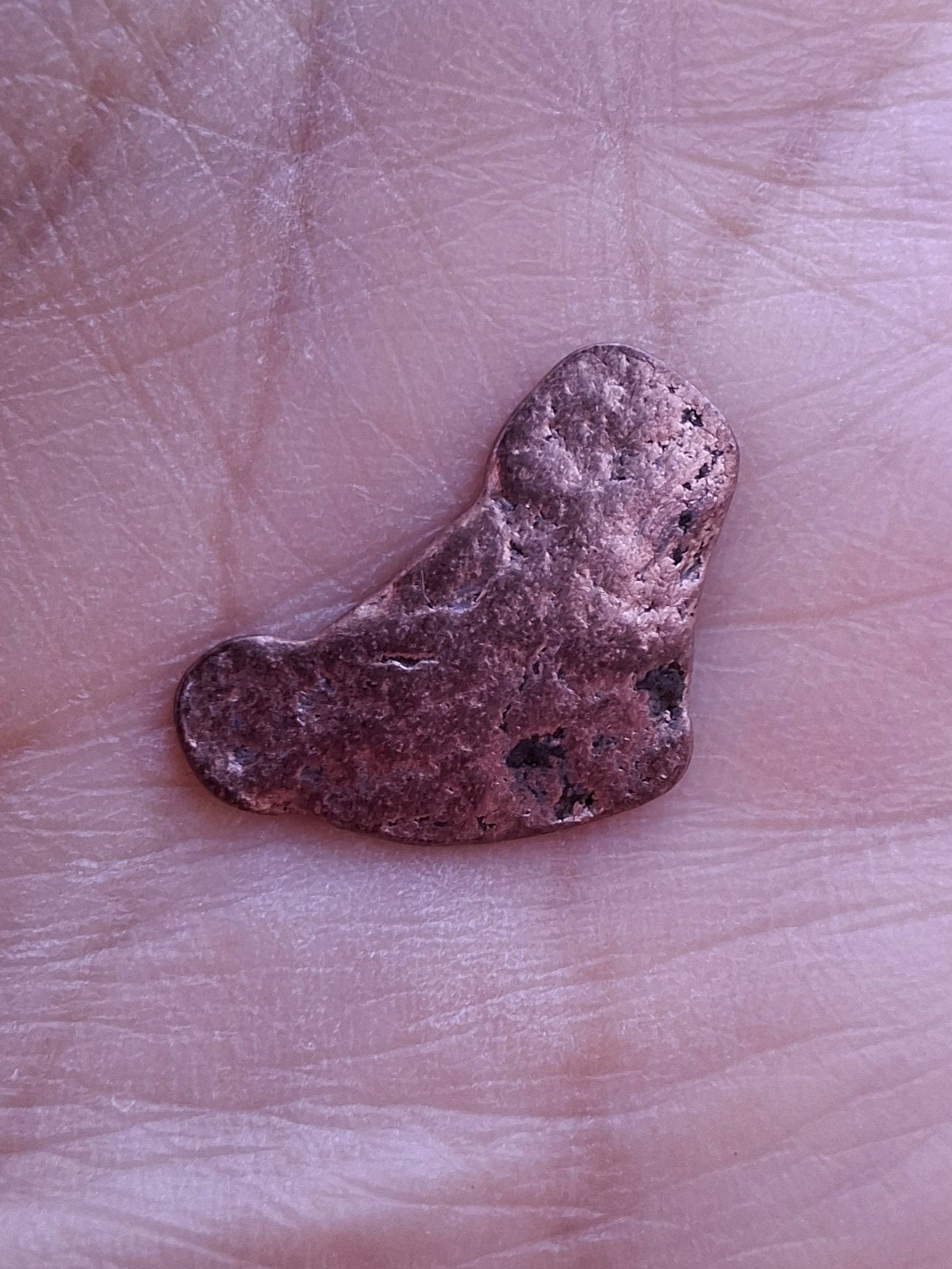 Native Copper Nugget, 0.96g, (Ref: COP7)