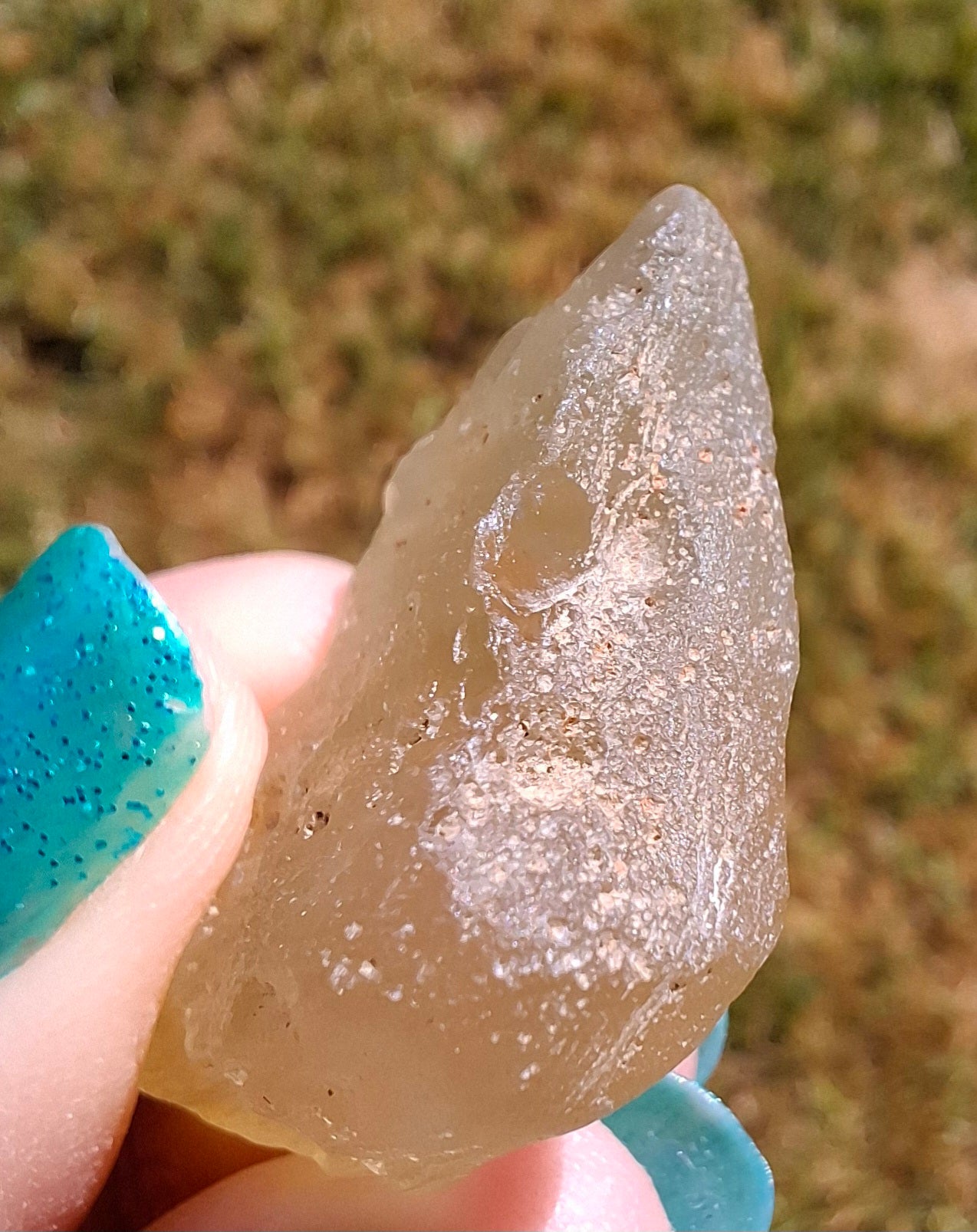 Libyan Desert Glass Piece, 11.78g, Tektite