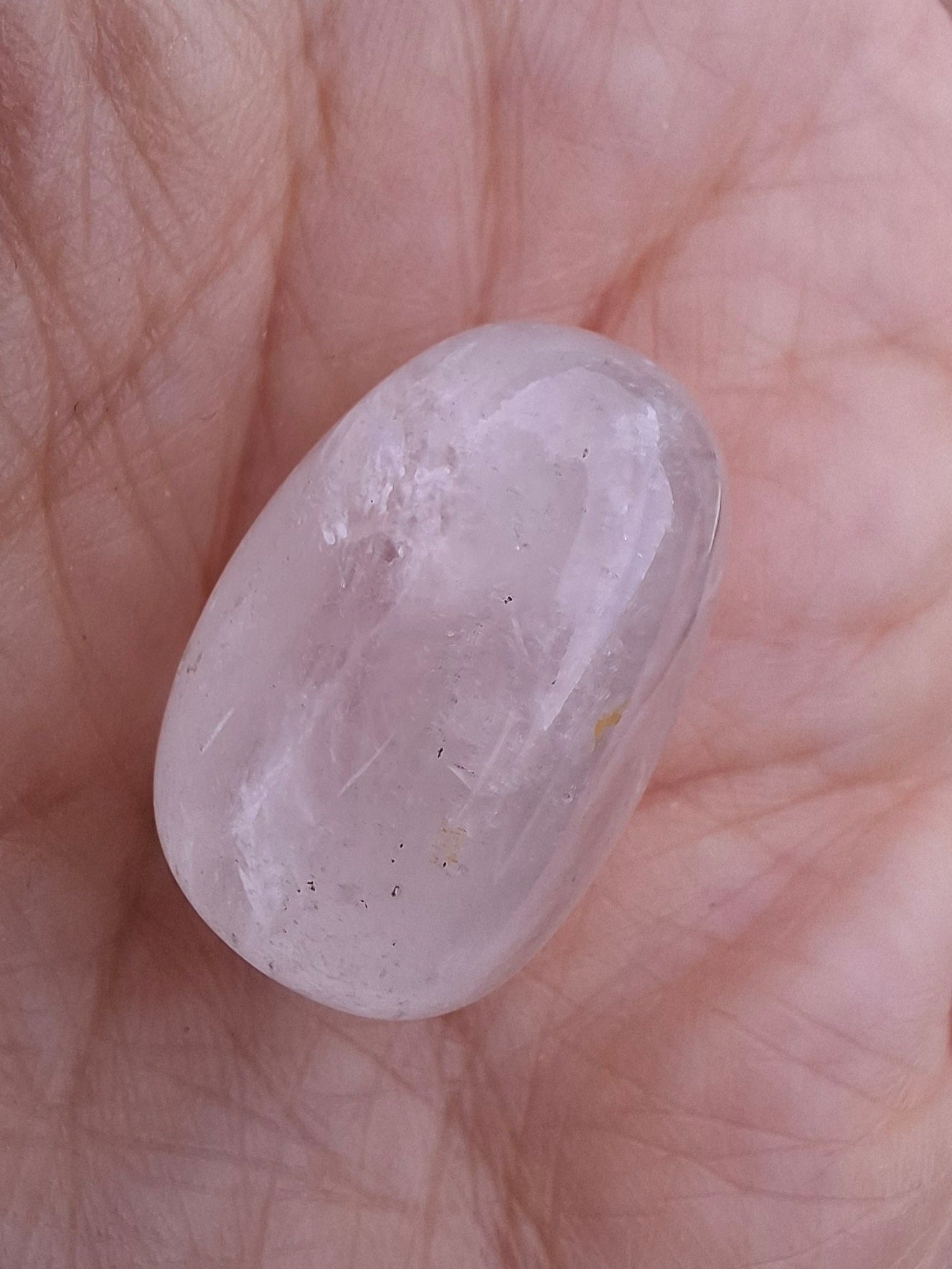 Clear Quartz, Tumble Stone, Crystal (Ref: T33)