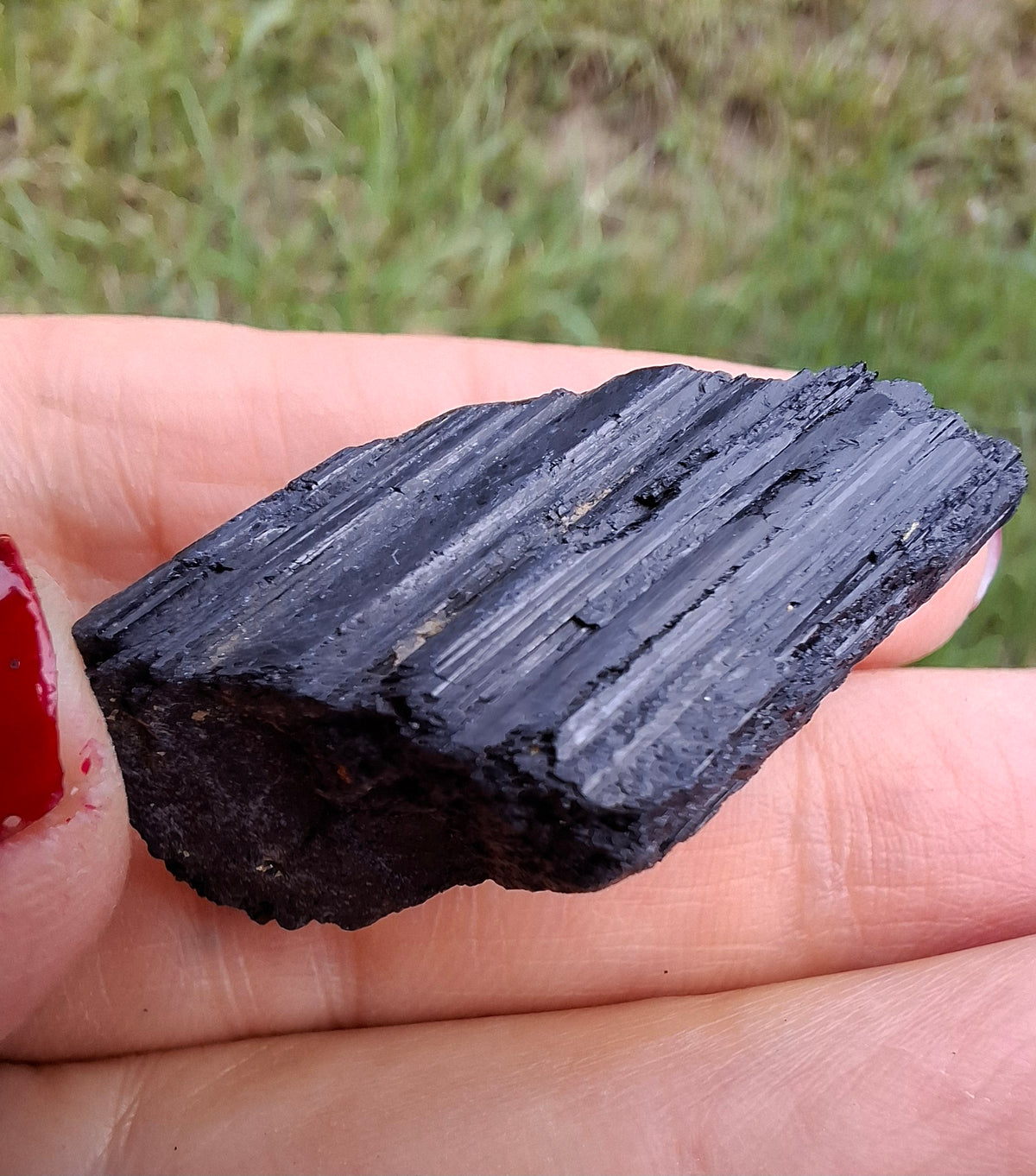 Black Tourmaline RAW, 14.75g, Crystal (Ref: RBT7)