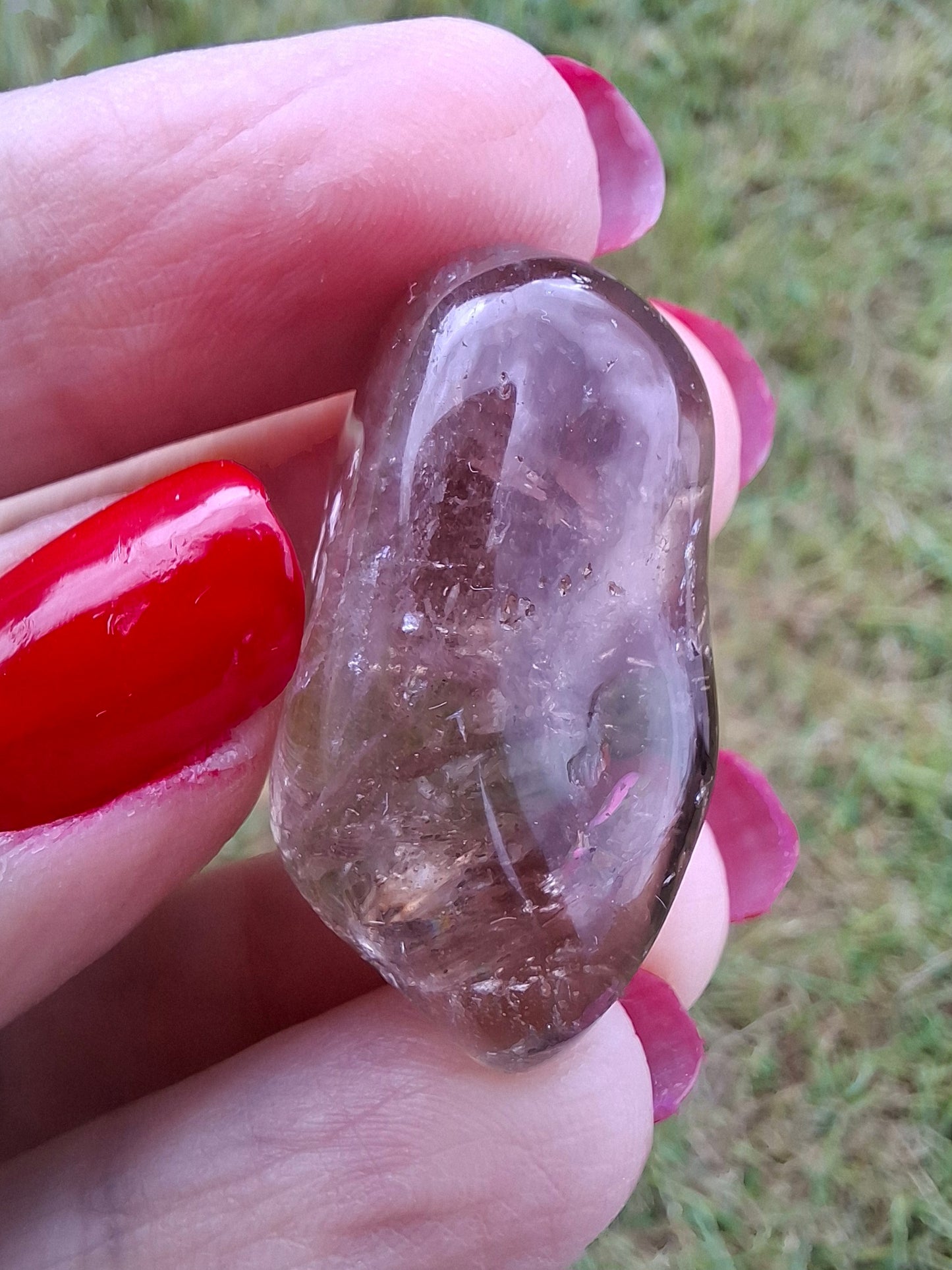 Smoky Quartz, Tumble Stone, Crystal (Ref: T104)
